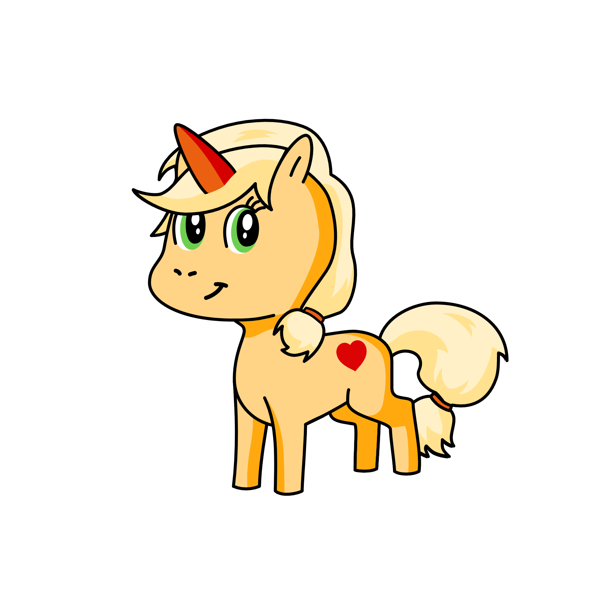 Apple Jack, the unicorn