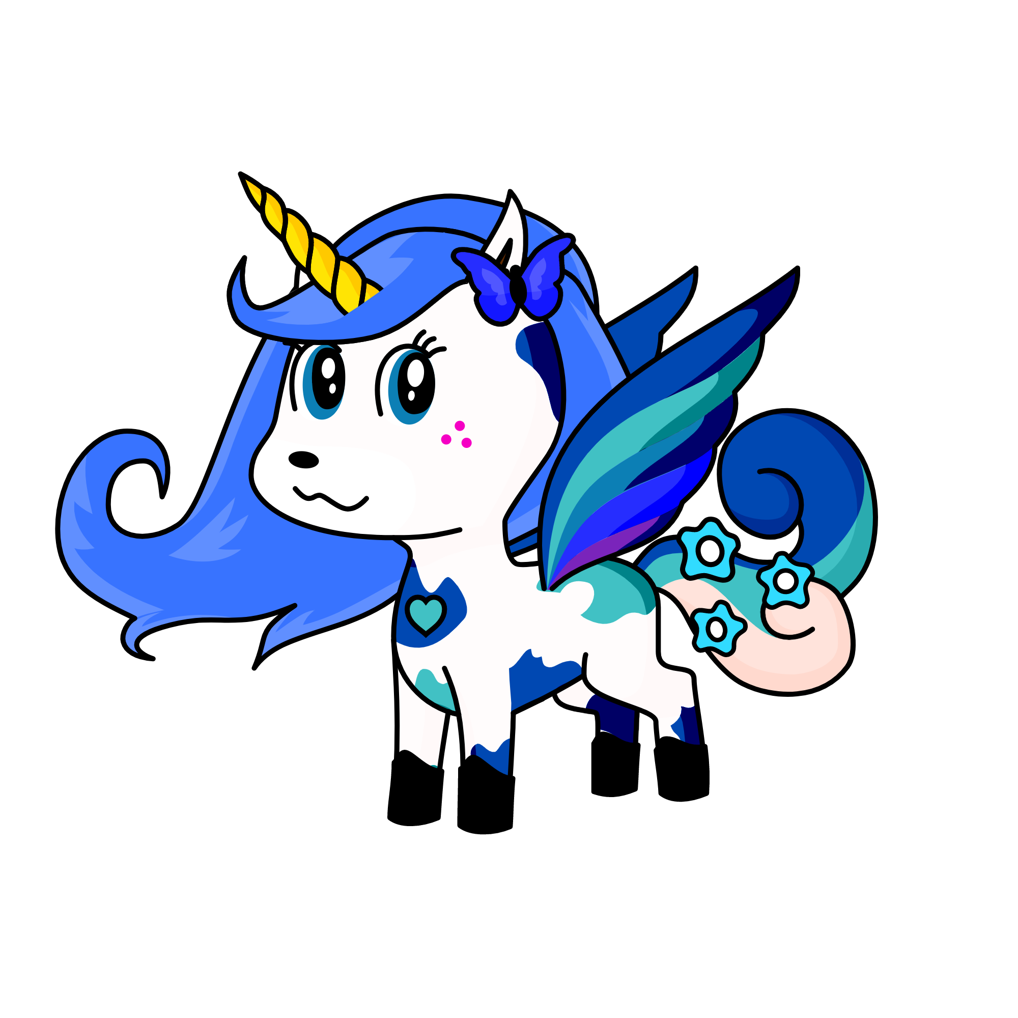 SWIFT WIND, the unicorn