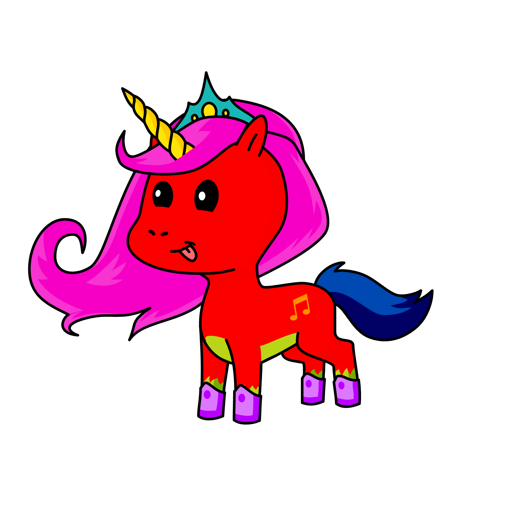 Sylvia, the unicorn