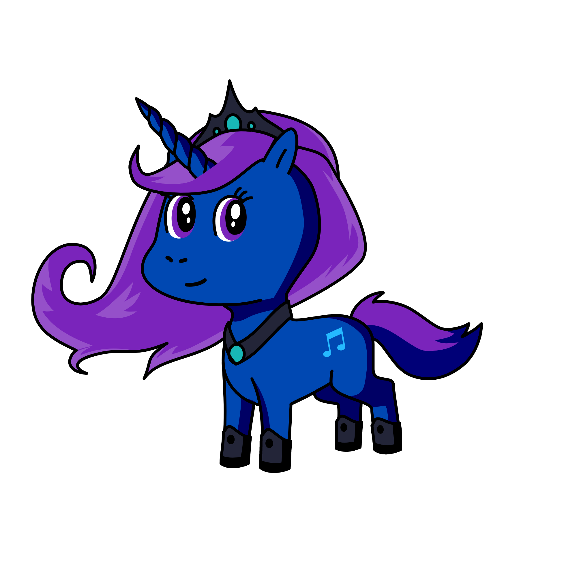 Luna Moon Ligh, the unicorn