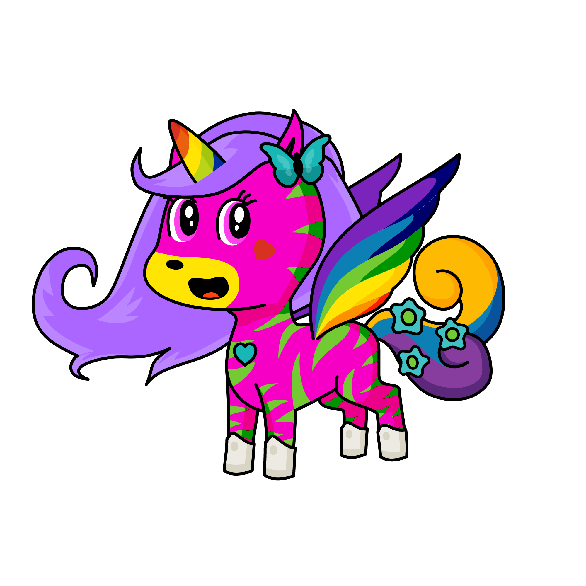 Ceri, the unicorn