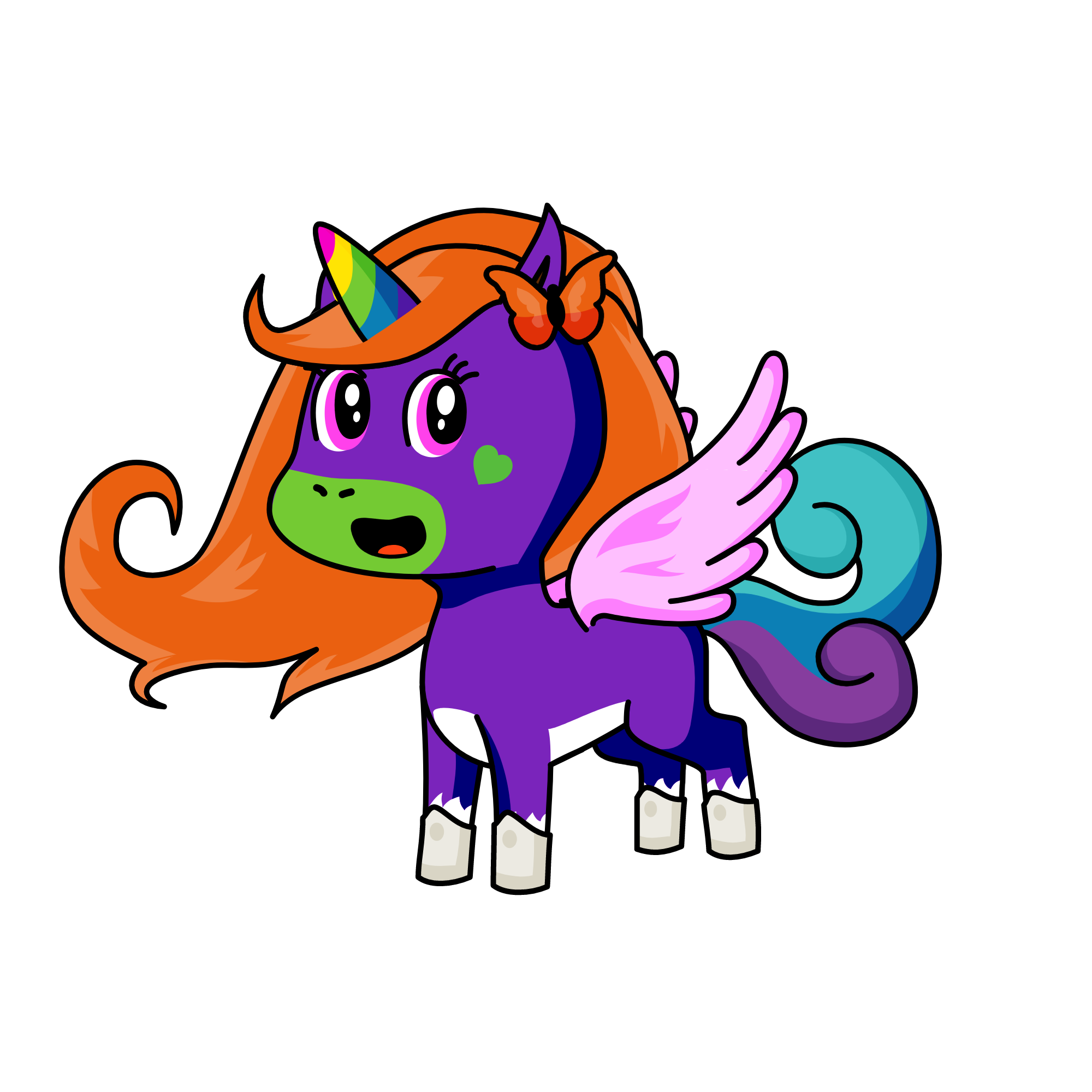 puteri cici, the unicorn