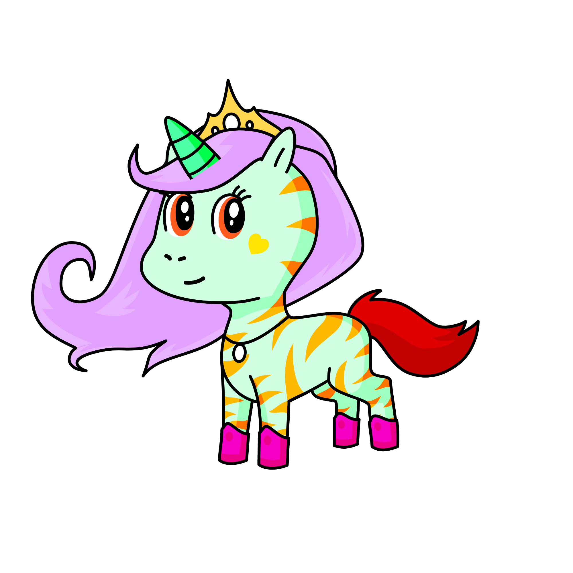 Zoe, the unicorn
