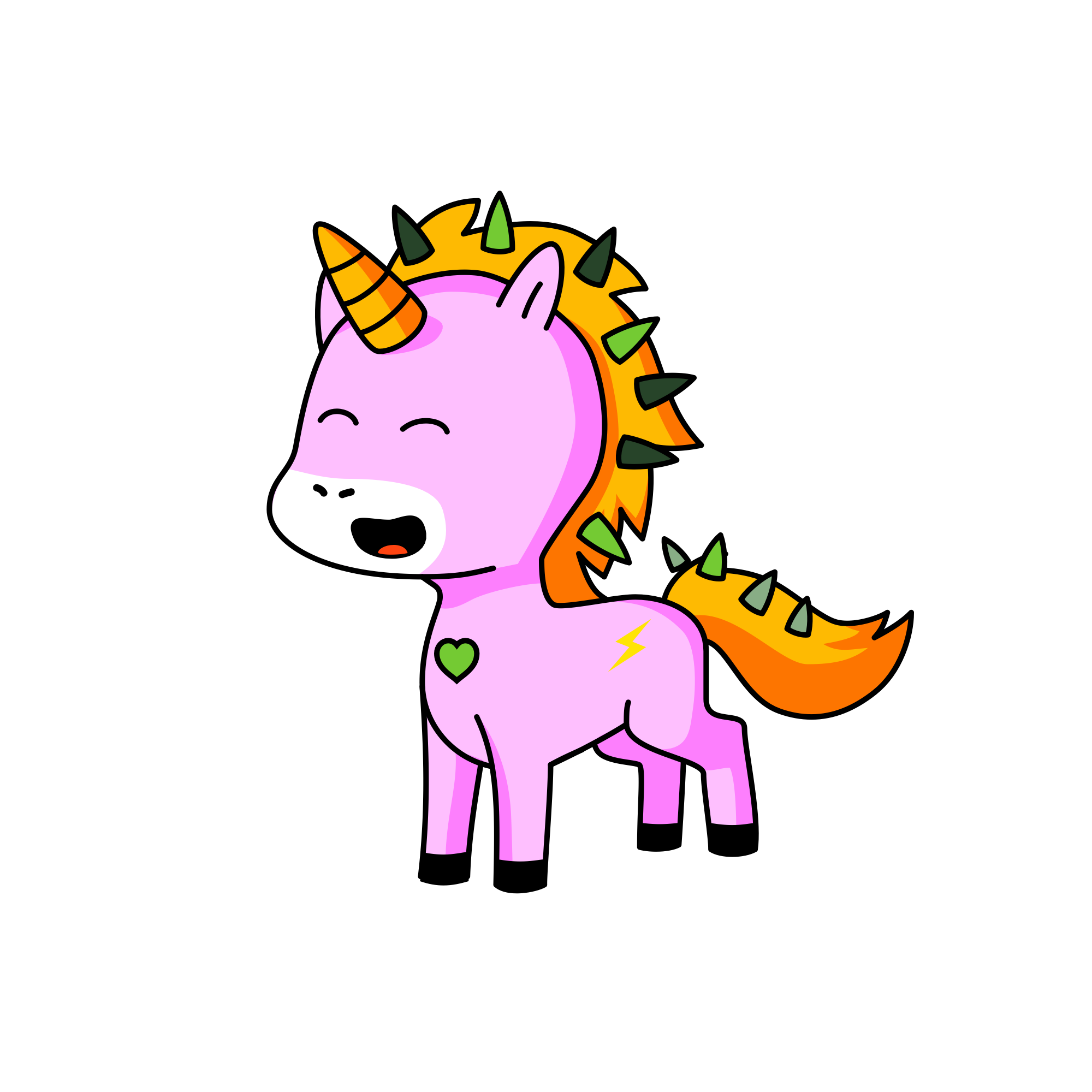 Supercorn, the unicorn