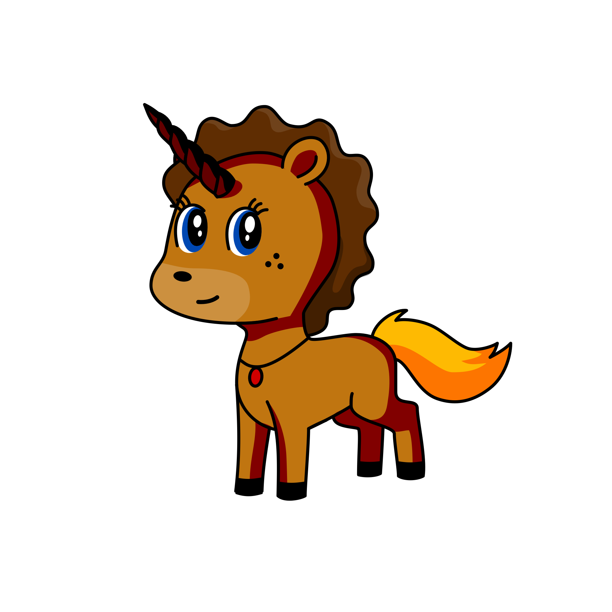 Reni, the unicorn
