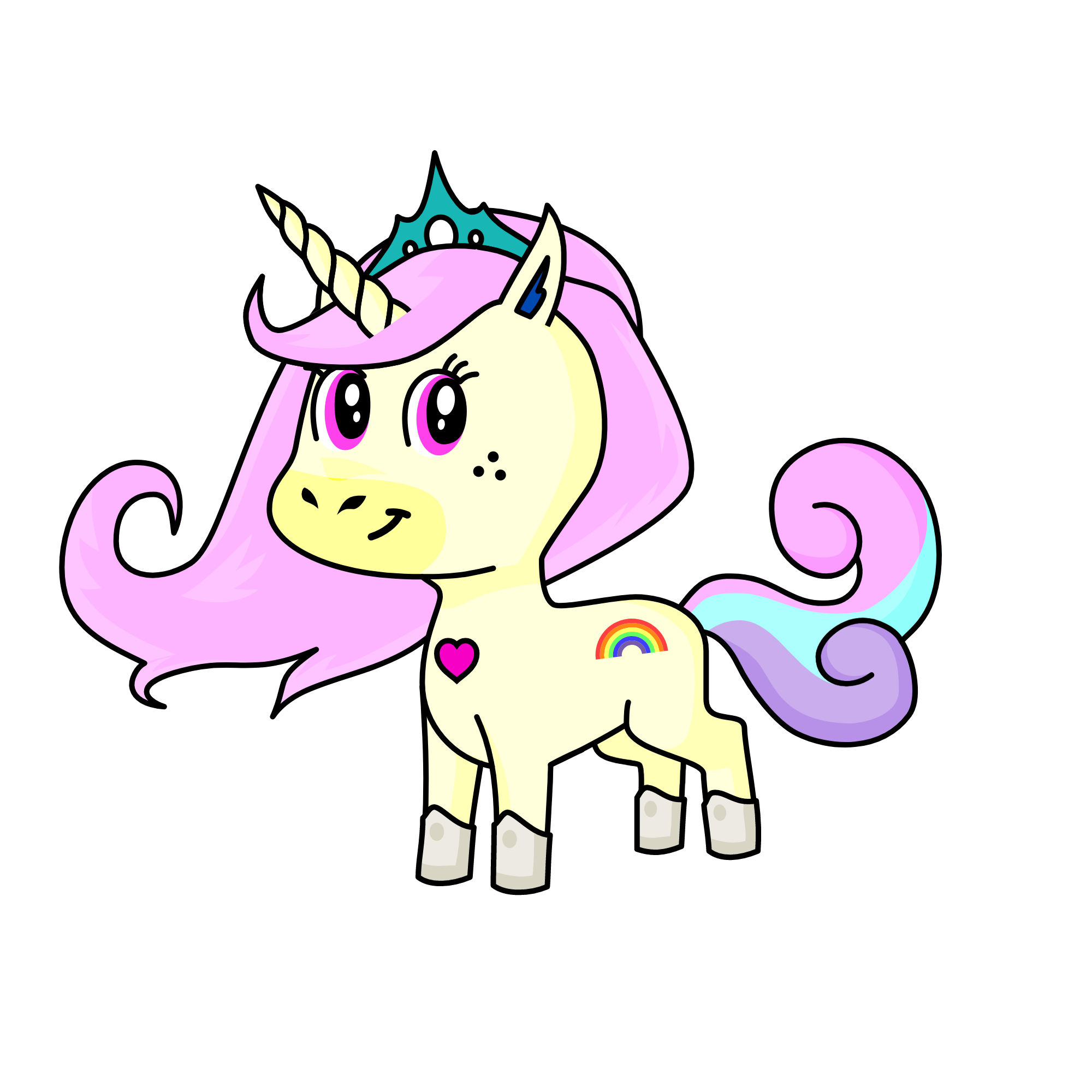pastella, the unicorn