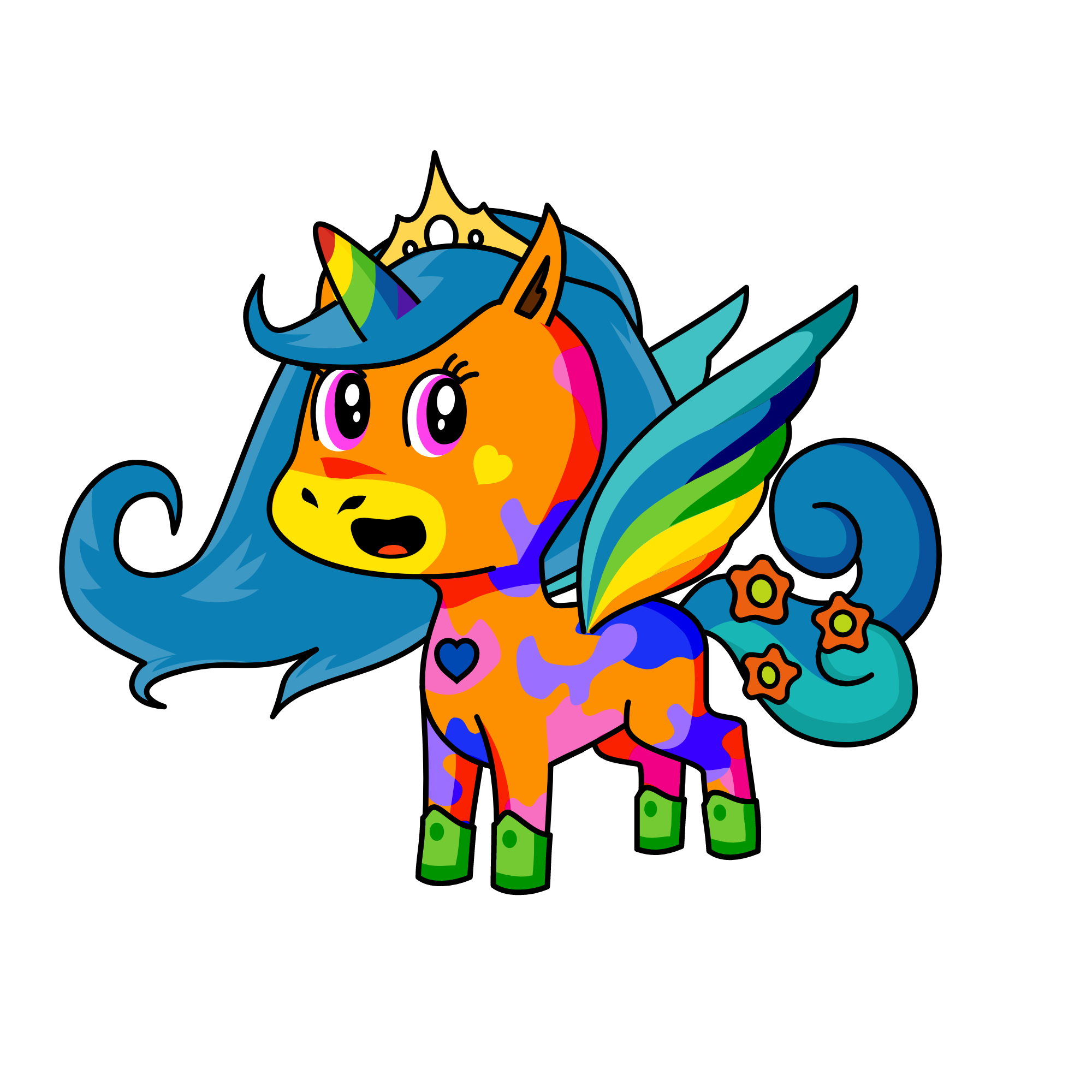 puteri Ceri dari kerajaan unicorn, the unicorn