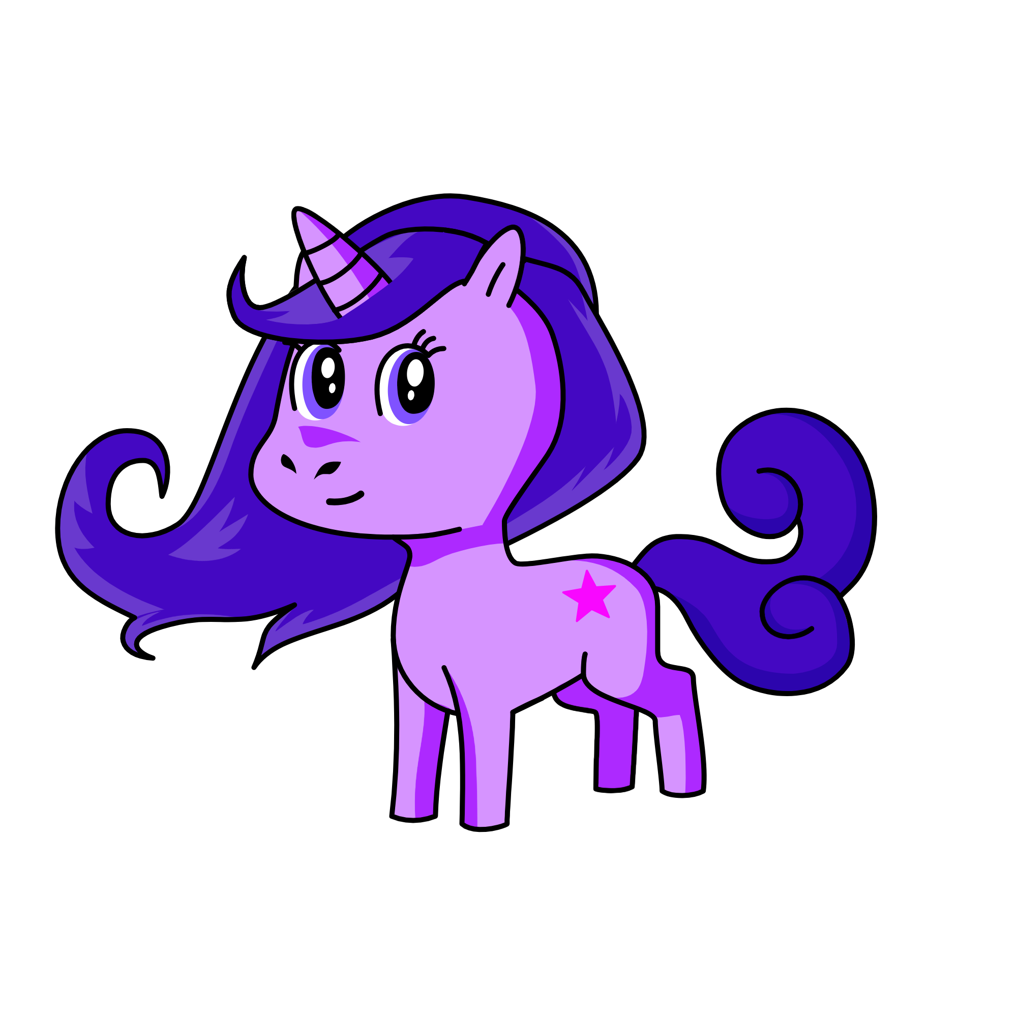 Twilight Sparkle, the unicorn