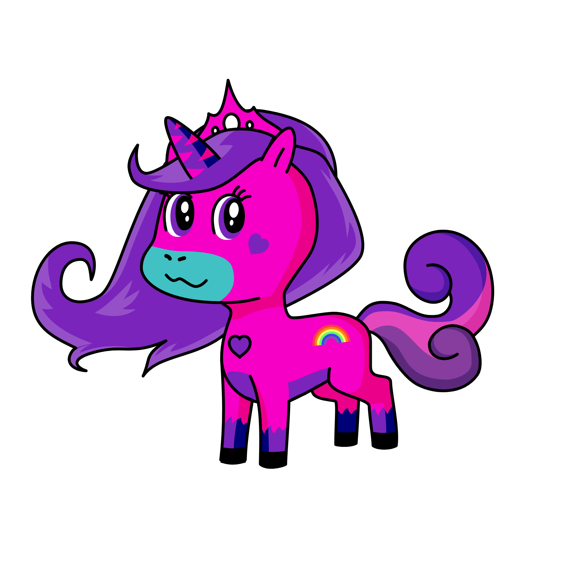 sparkels, the unicorn