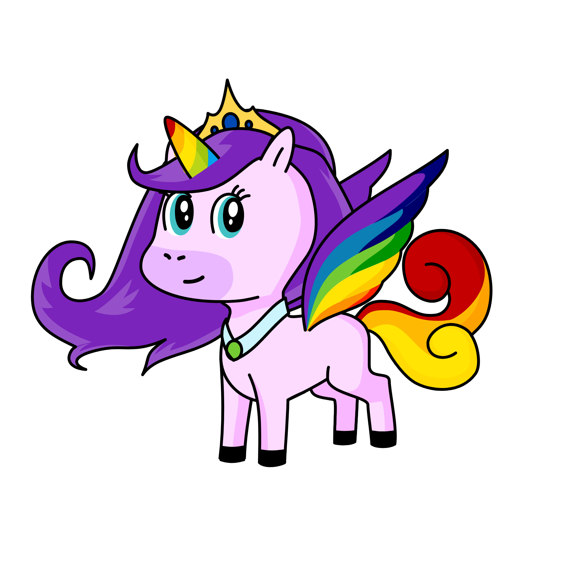 Lilac, the unicorn