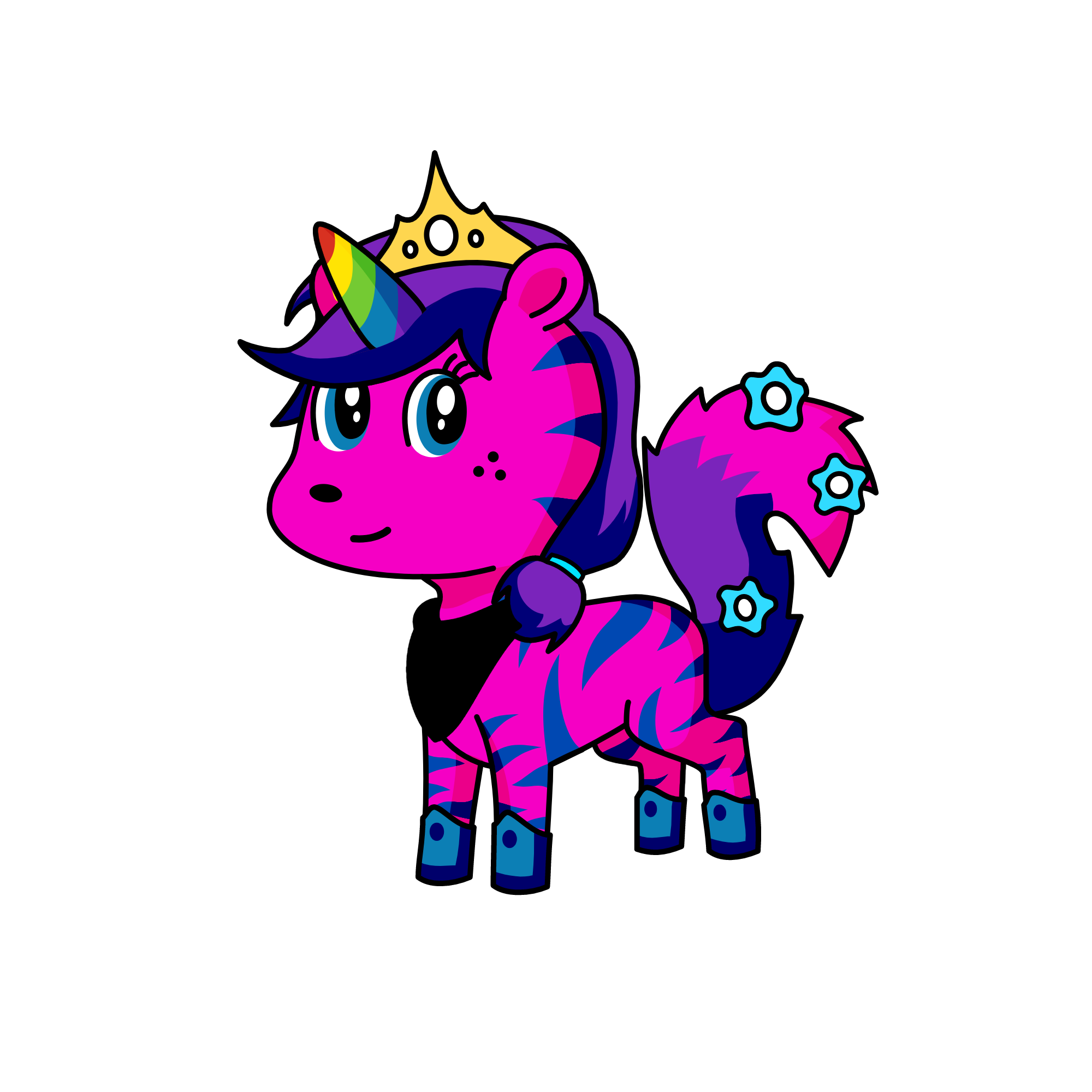 bad ass, the unicorn
