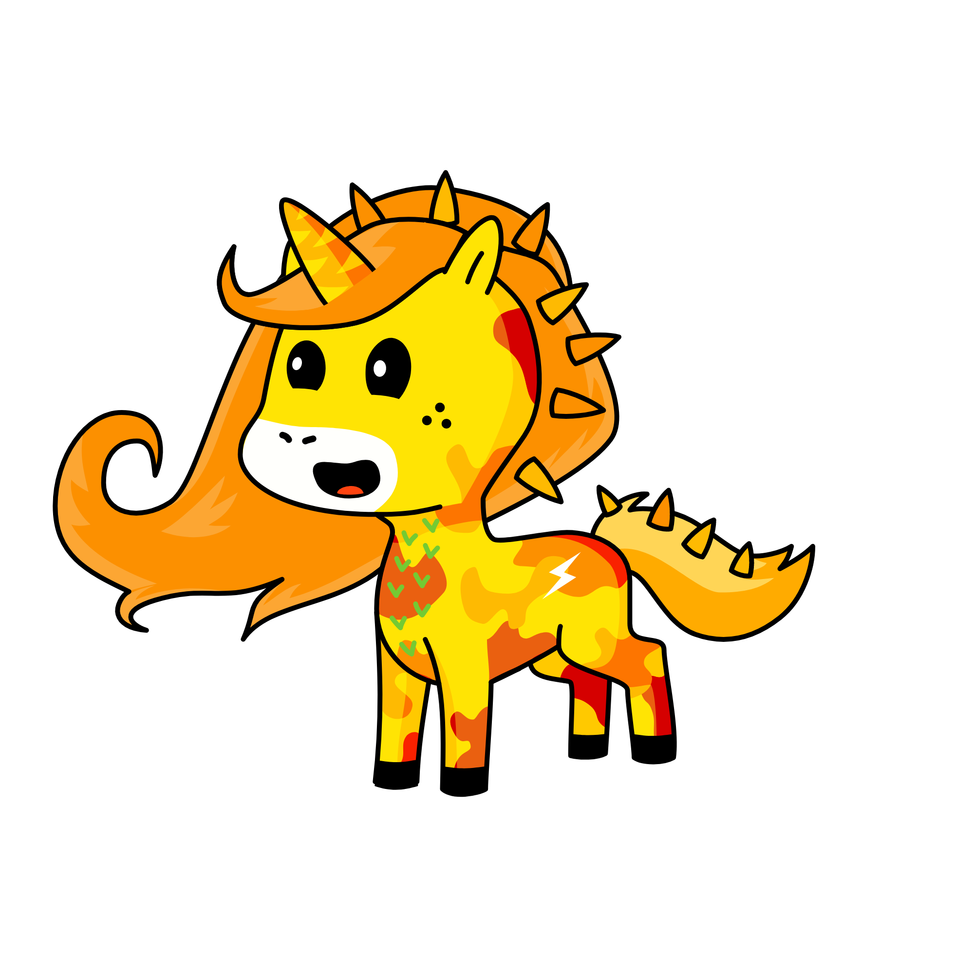 desert land, the unicorn