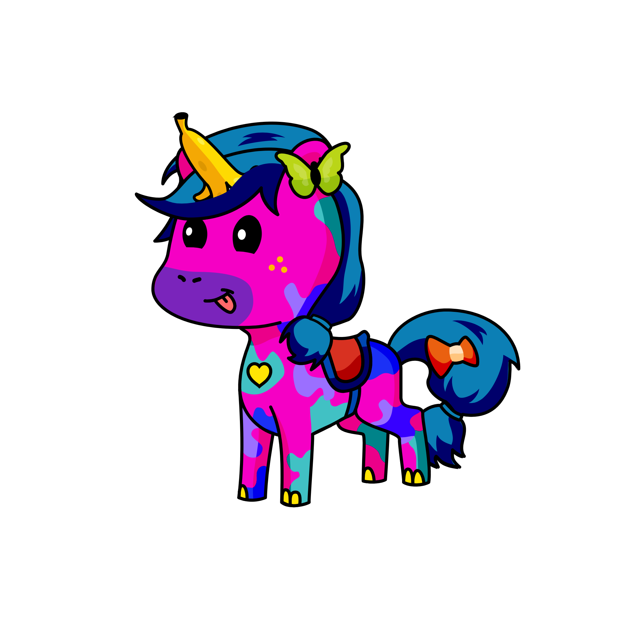 CRAZY•UNICORN, the unicorn