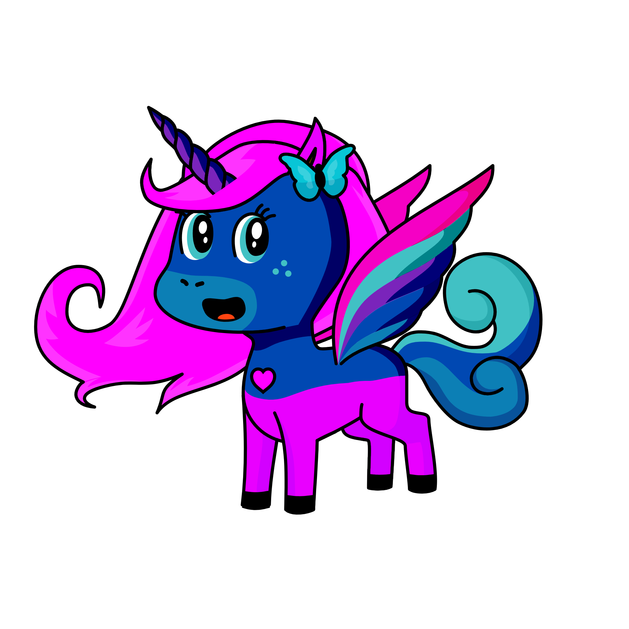 Galacshy, the unicorn