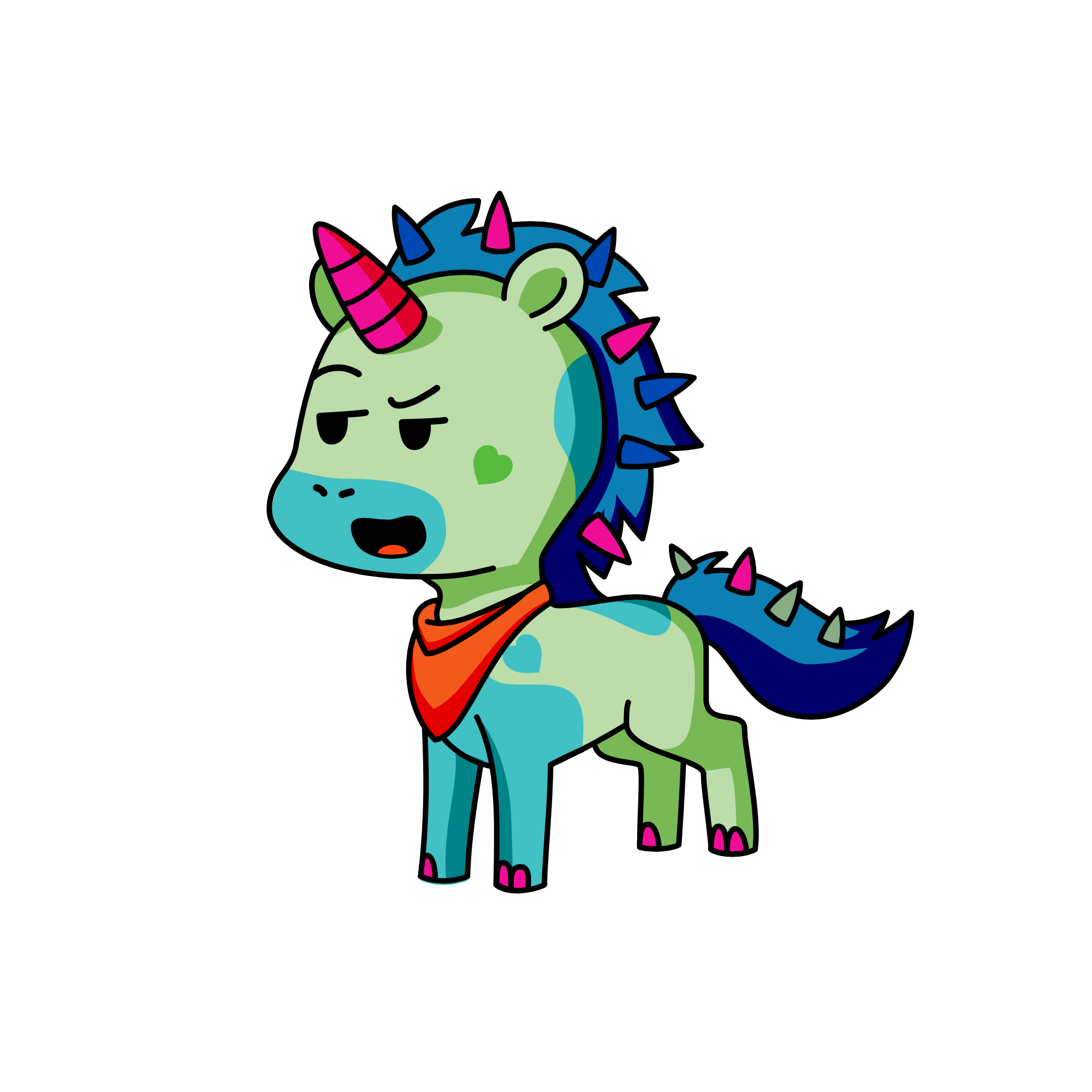 raf, the unicorn
