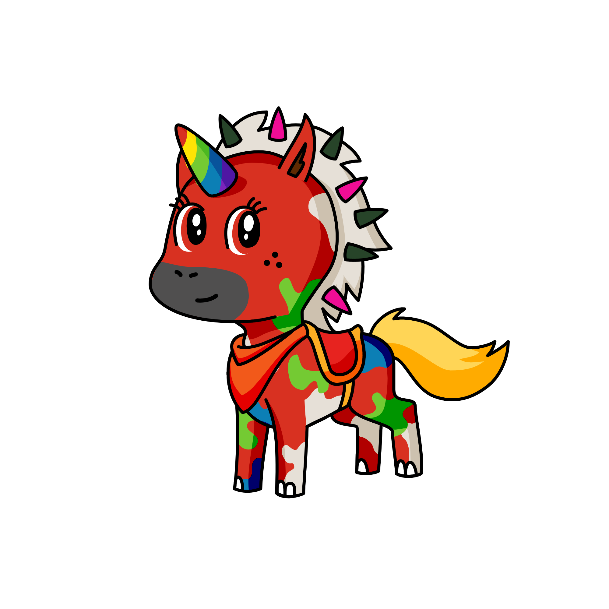 Hugo el unicornio , the unicorn