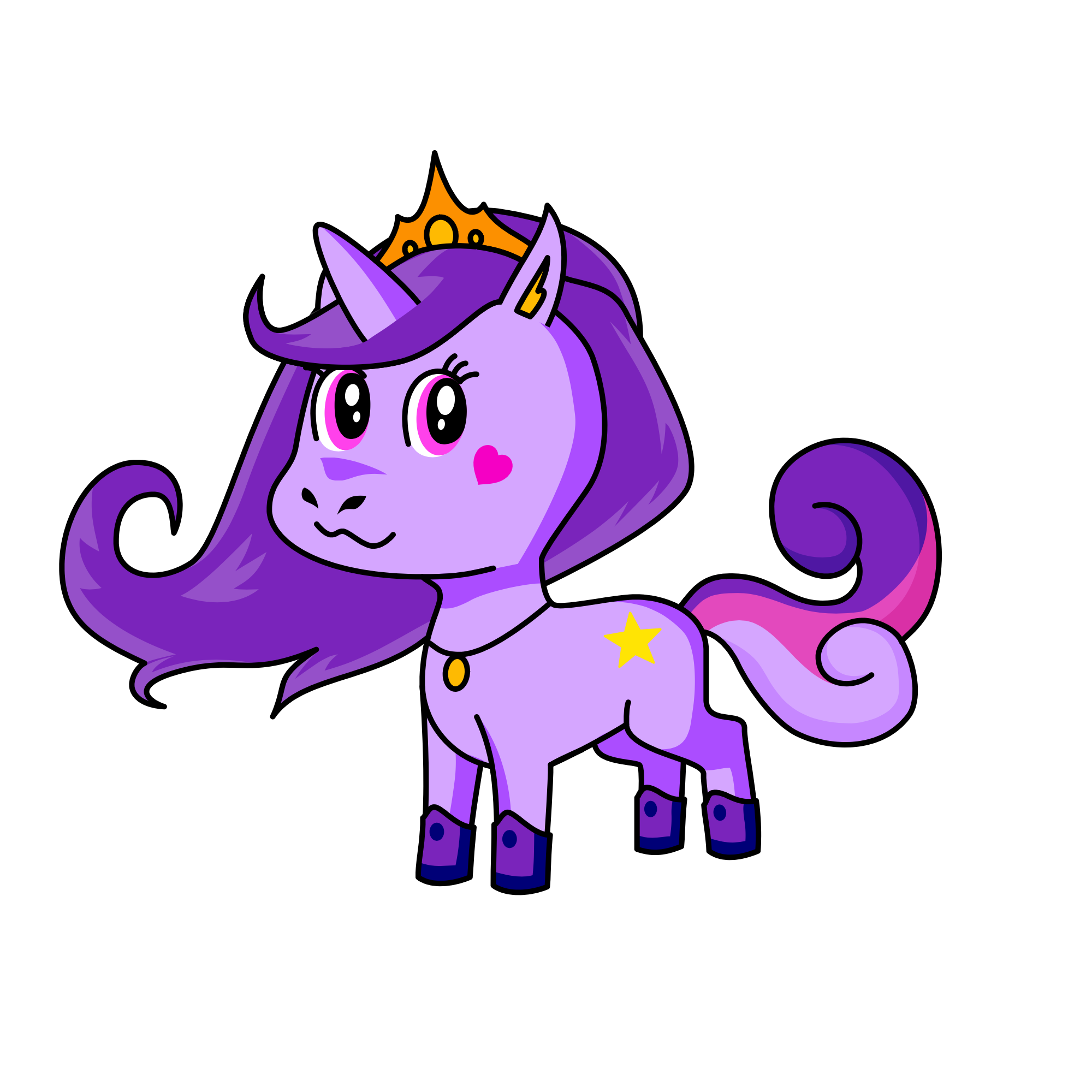 Twilight Sparkle, the unicorn