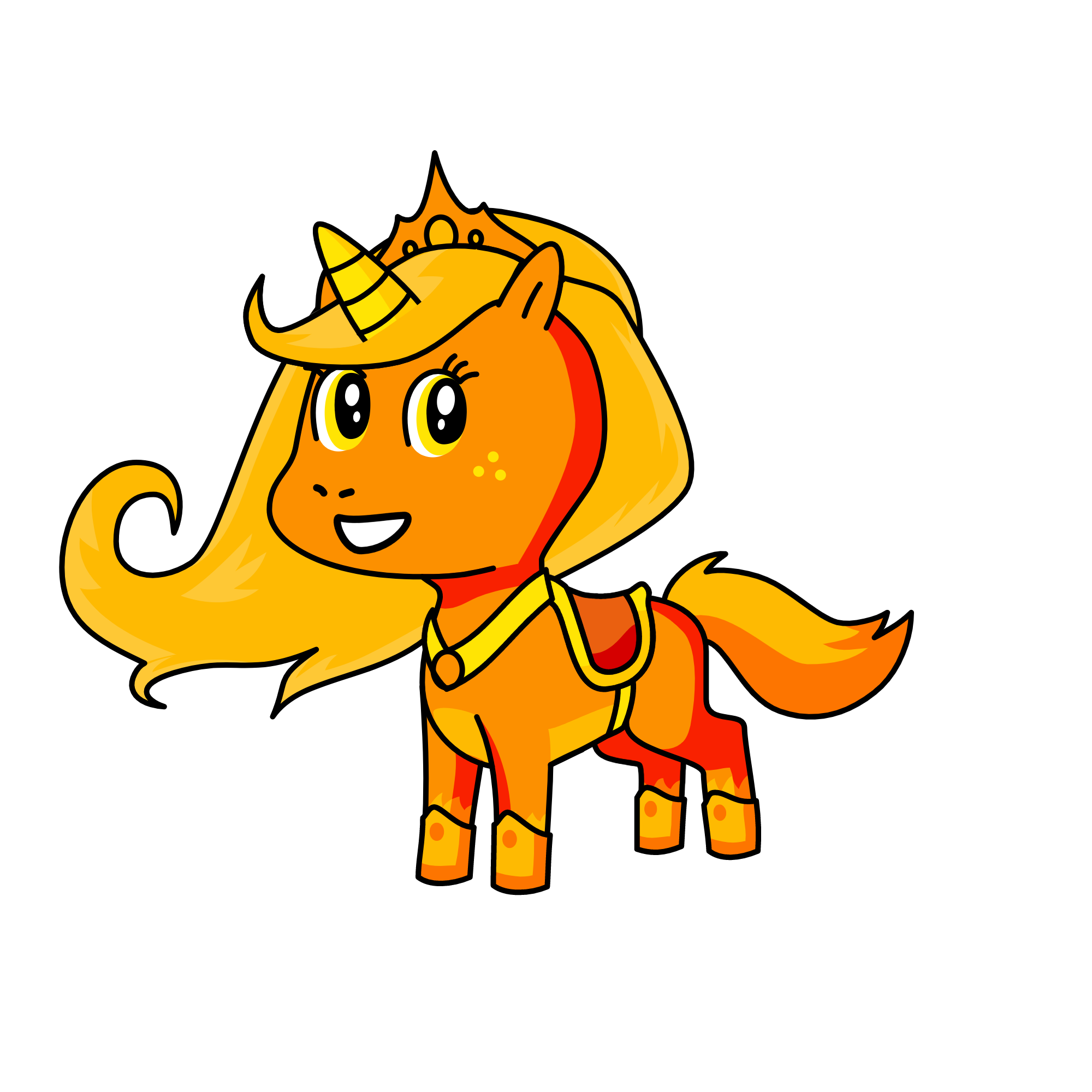 Sunny, the unicorn