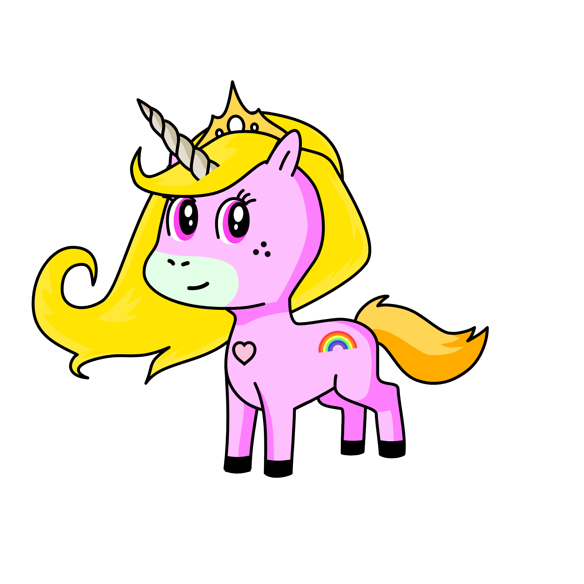 PRINSESS, the unicorn