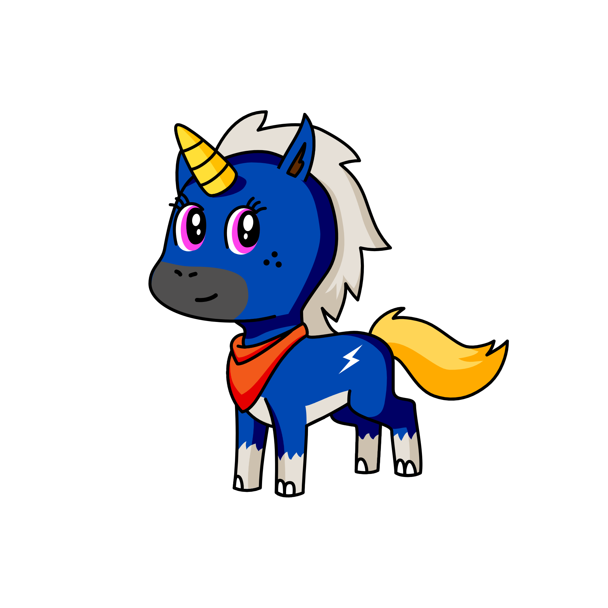 u, the unicorn