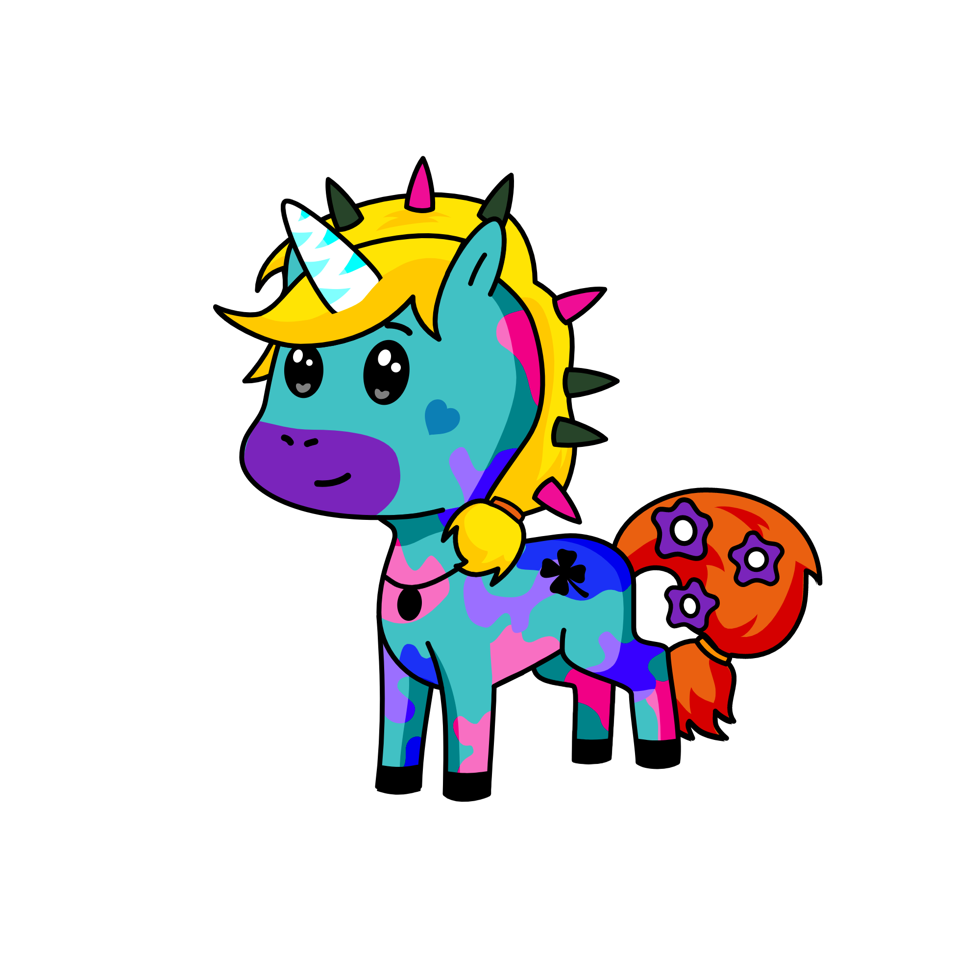 Aiden, the unicorn