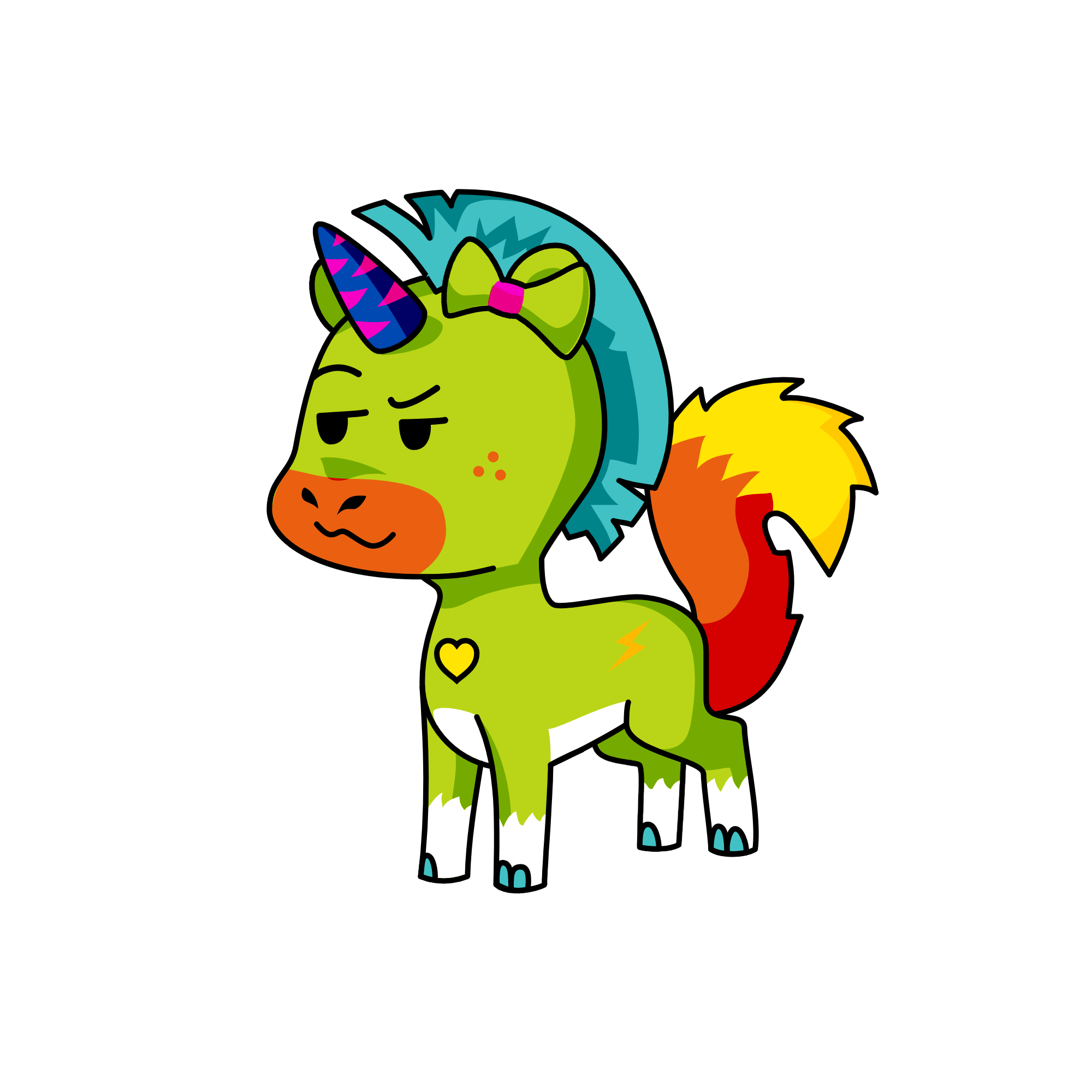 weirdo, the unicorn