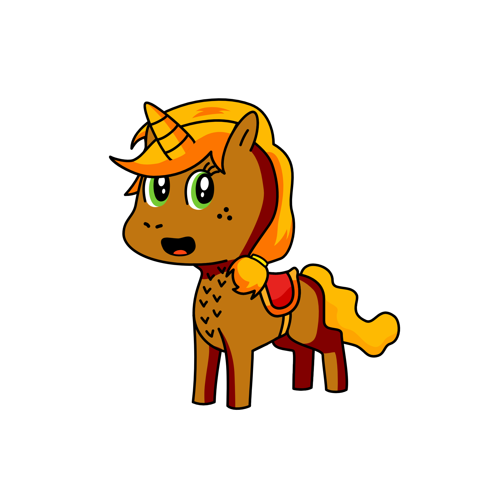 Apple jack, the unicorn