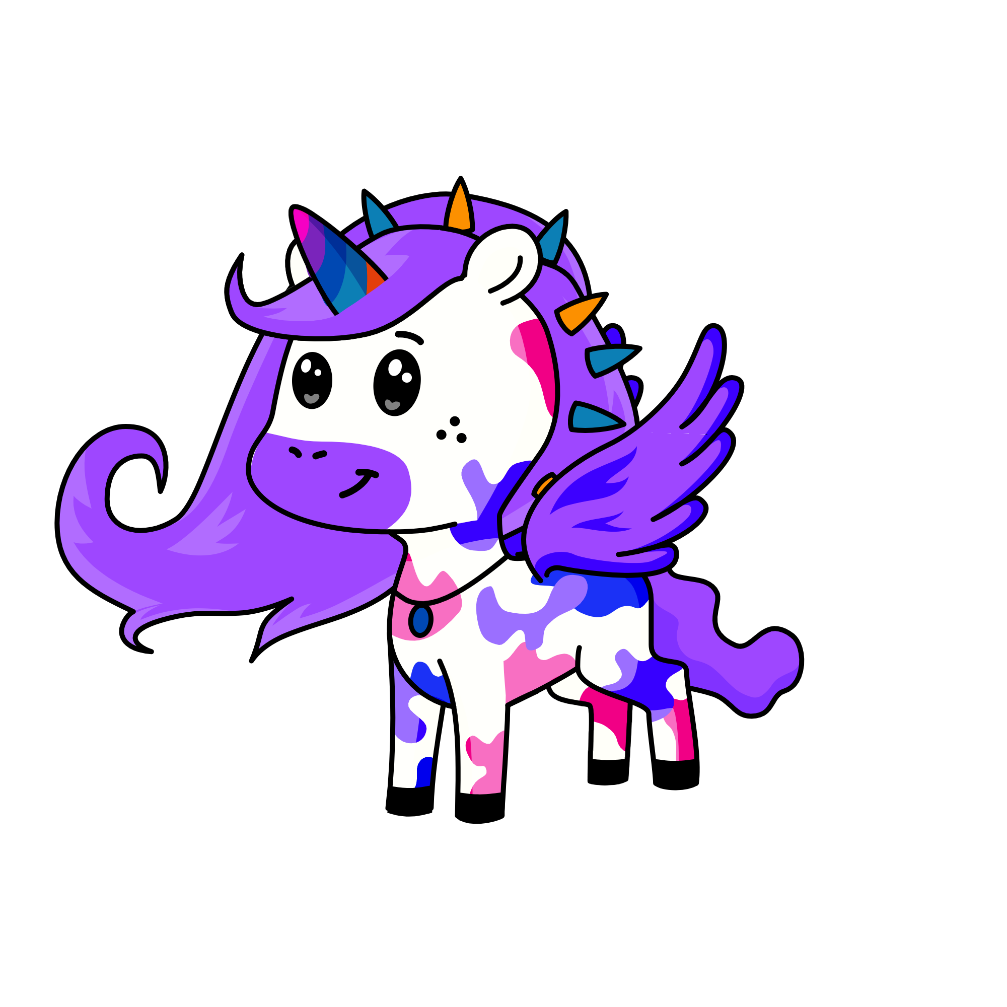 Not afraid to try ant thing [even climb mounteverst], the unicorn