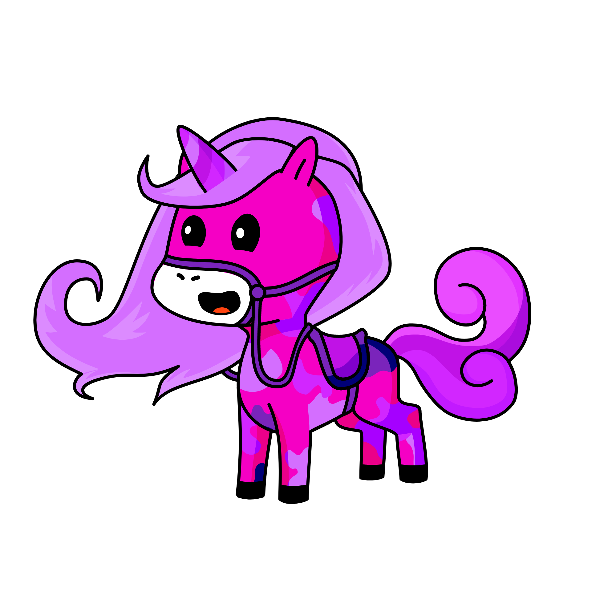 pon pon, the unicorn