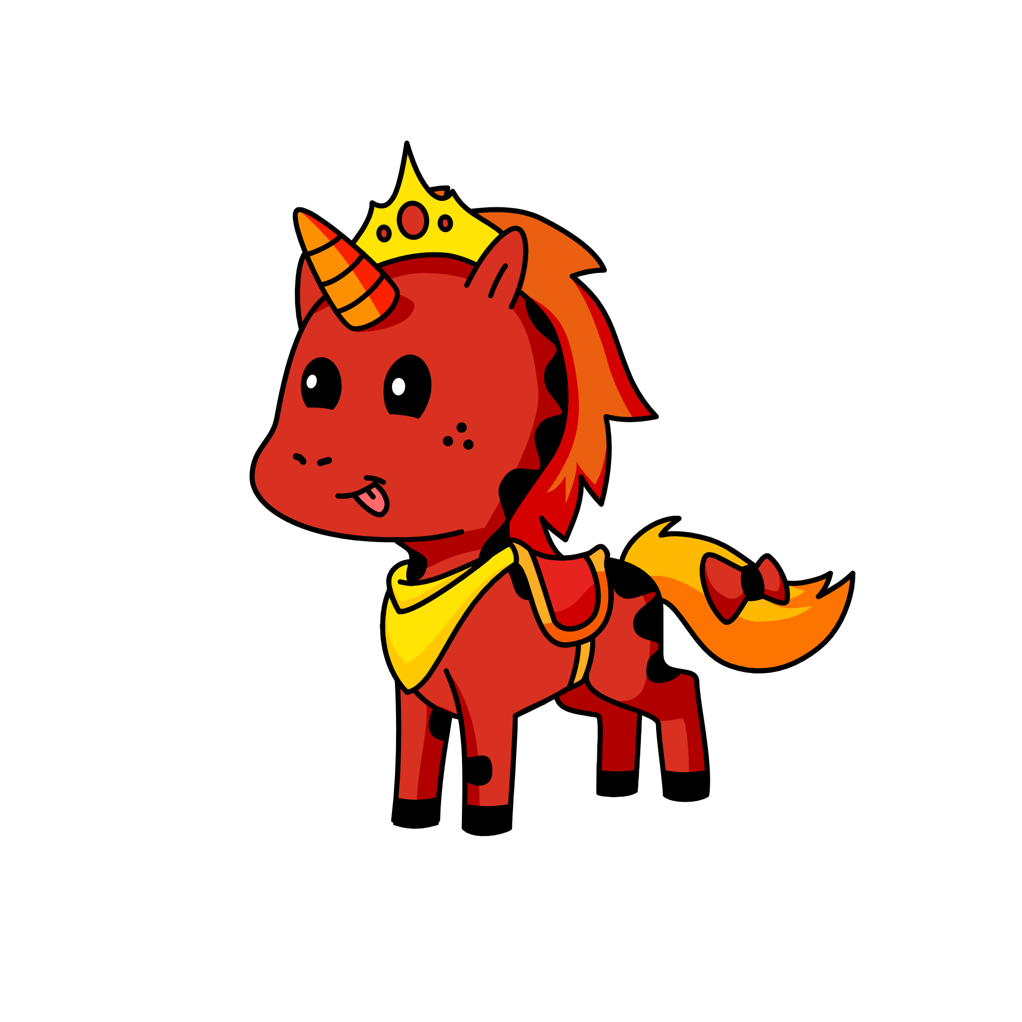 fire, the unicorn