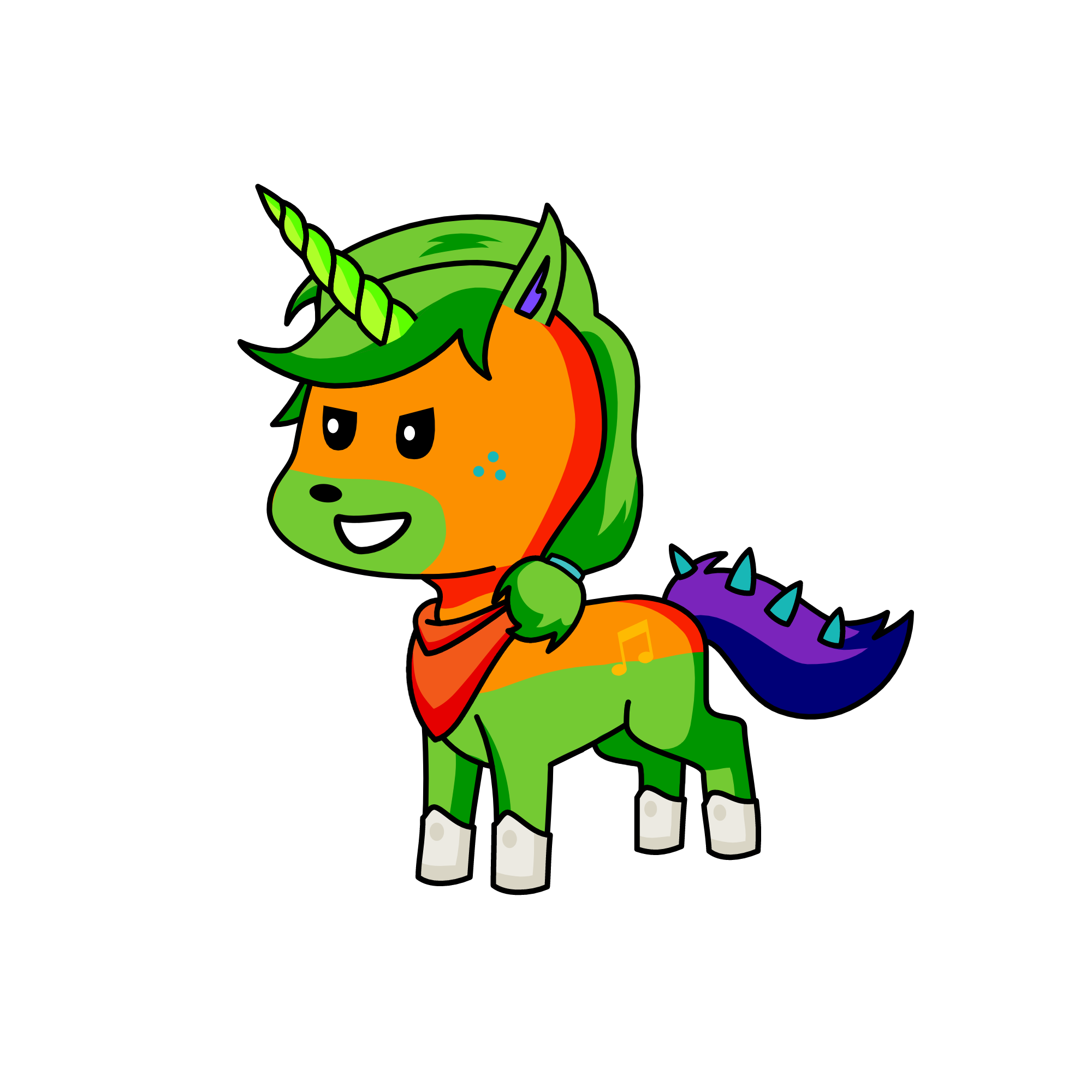 qaffg, the unicorn