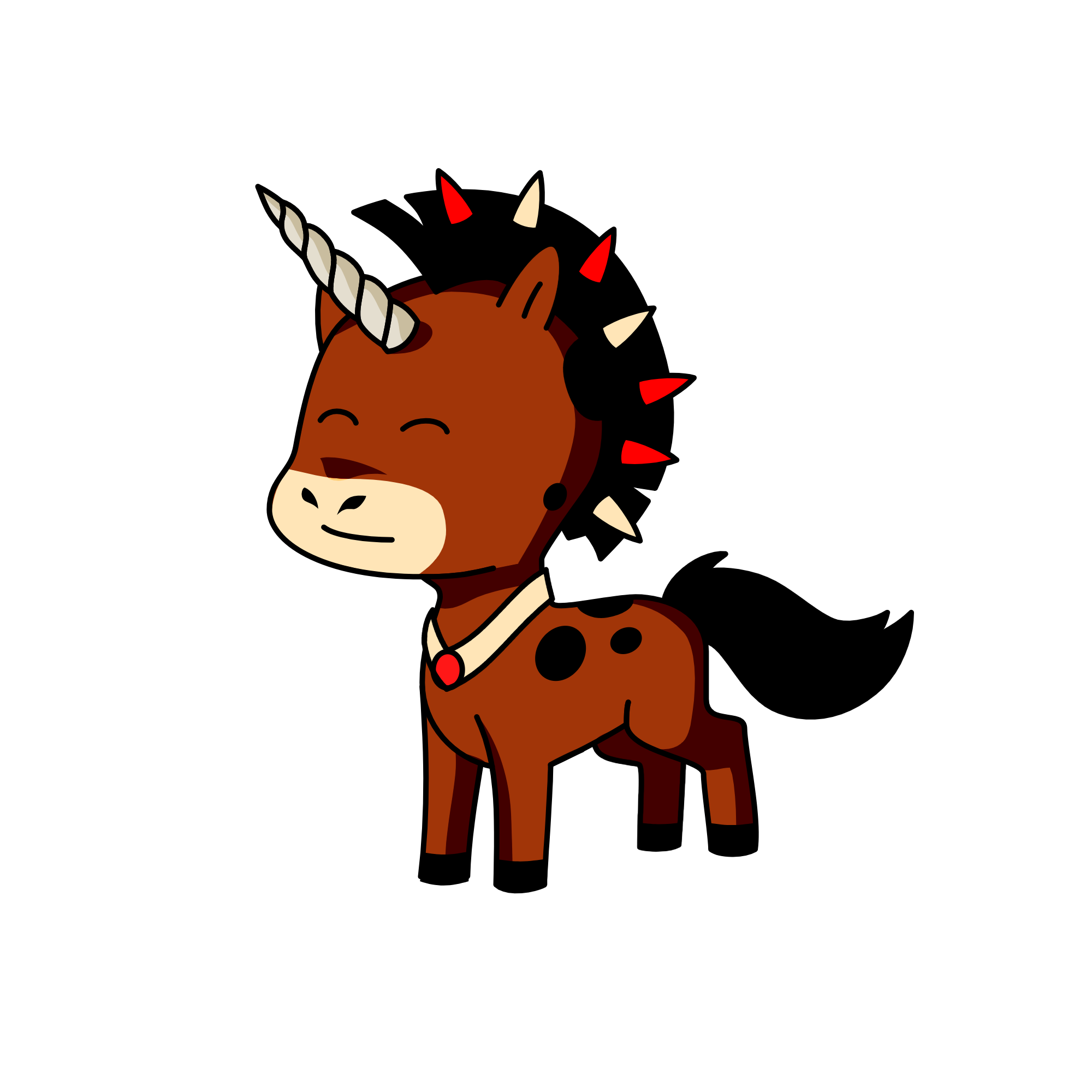 leon from brawl stars, the unicorn