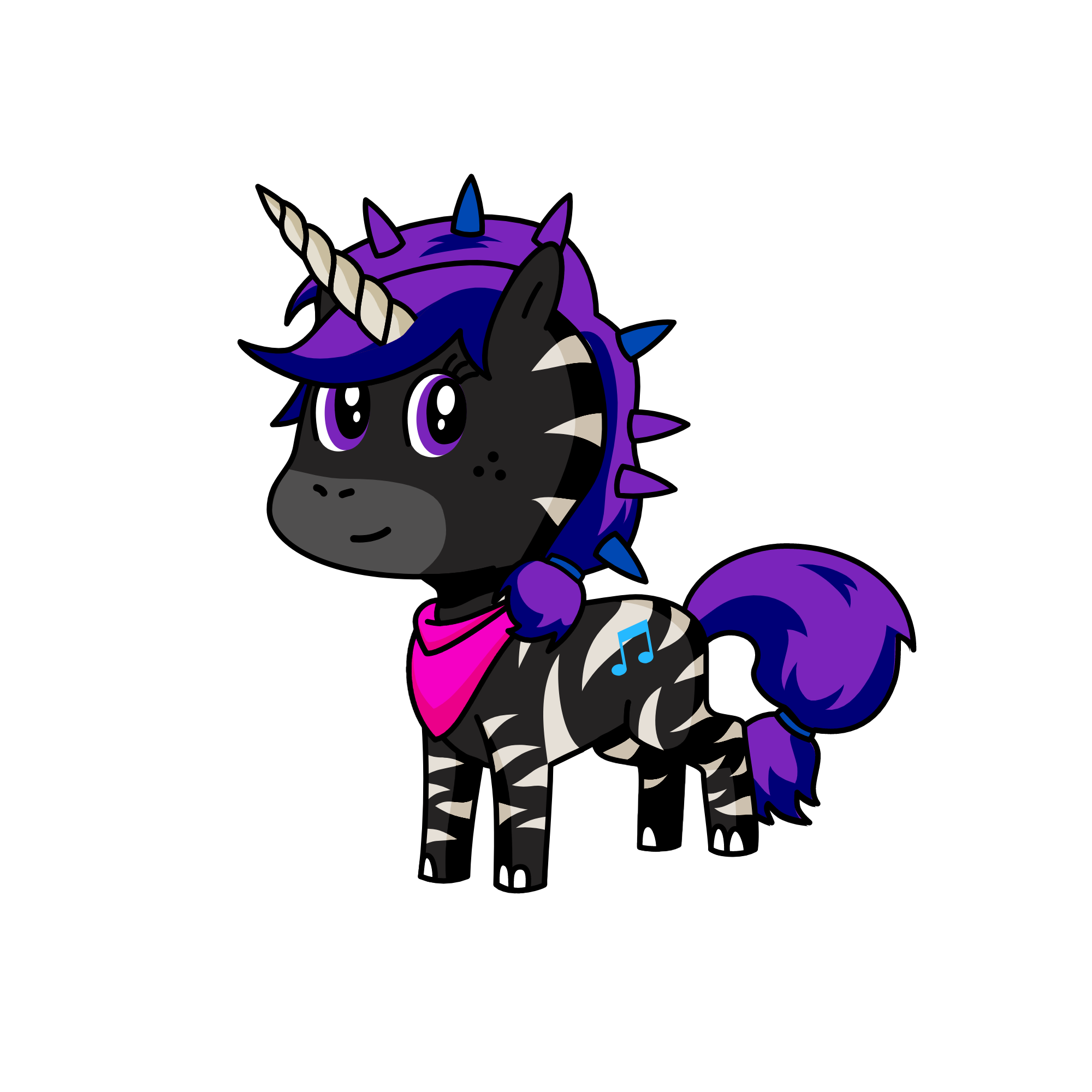 Petra, the unicorn