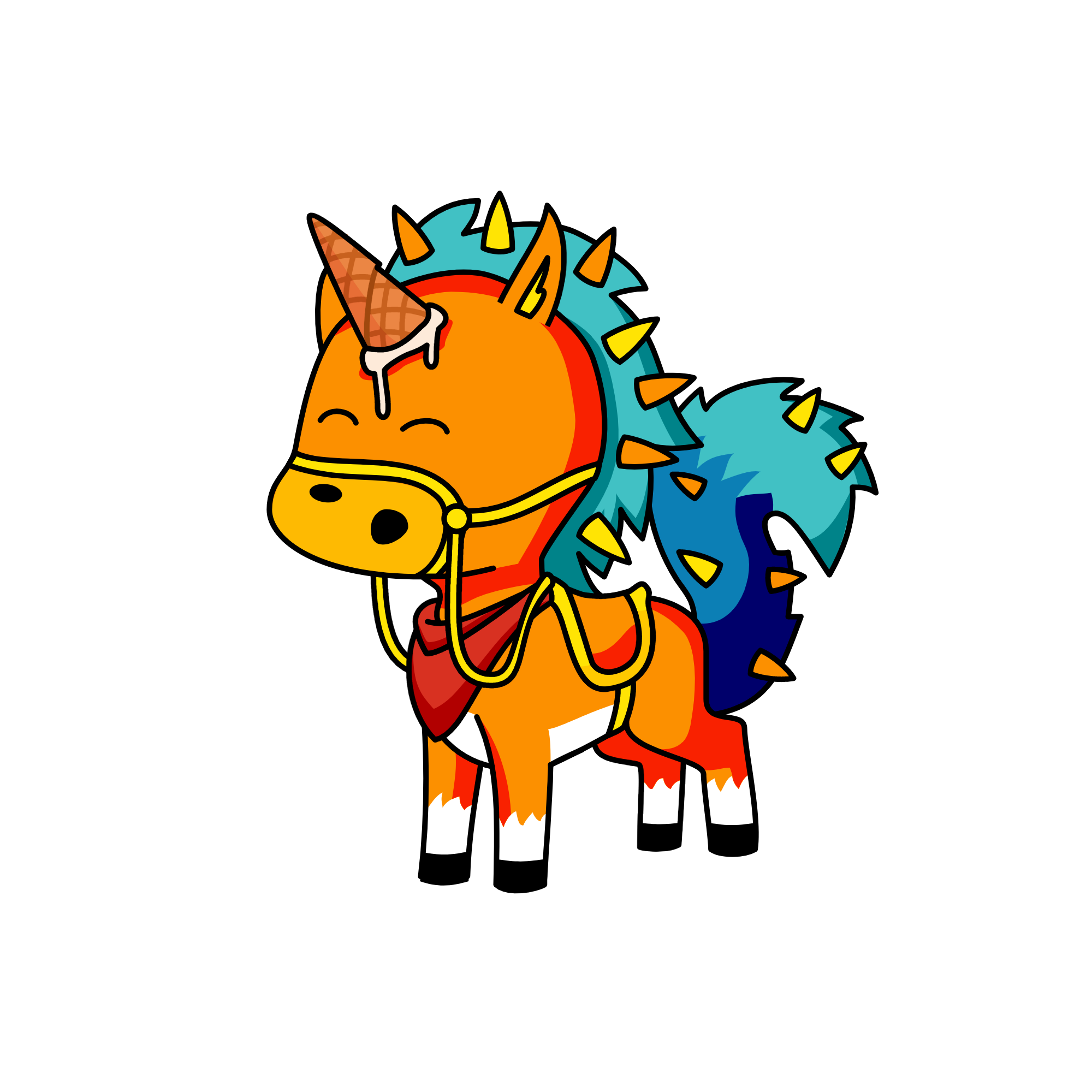 sandy, the unicorn