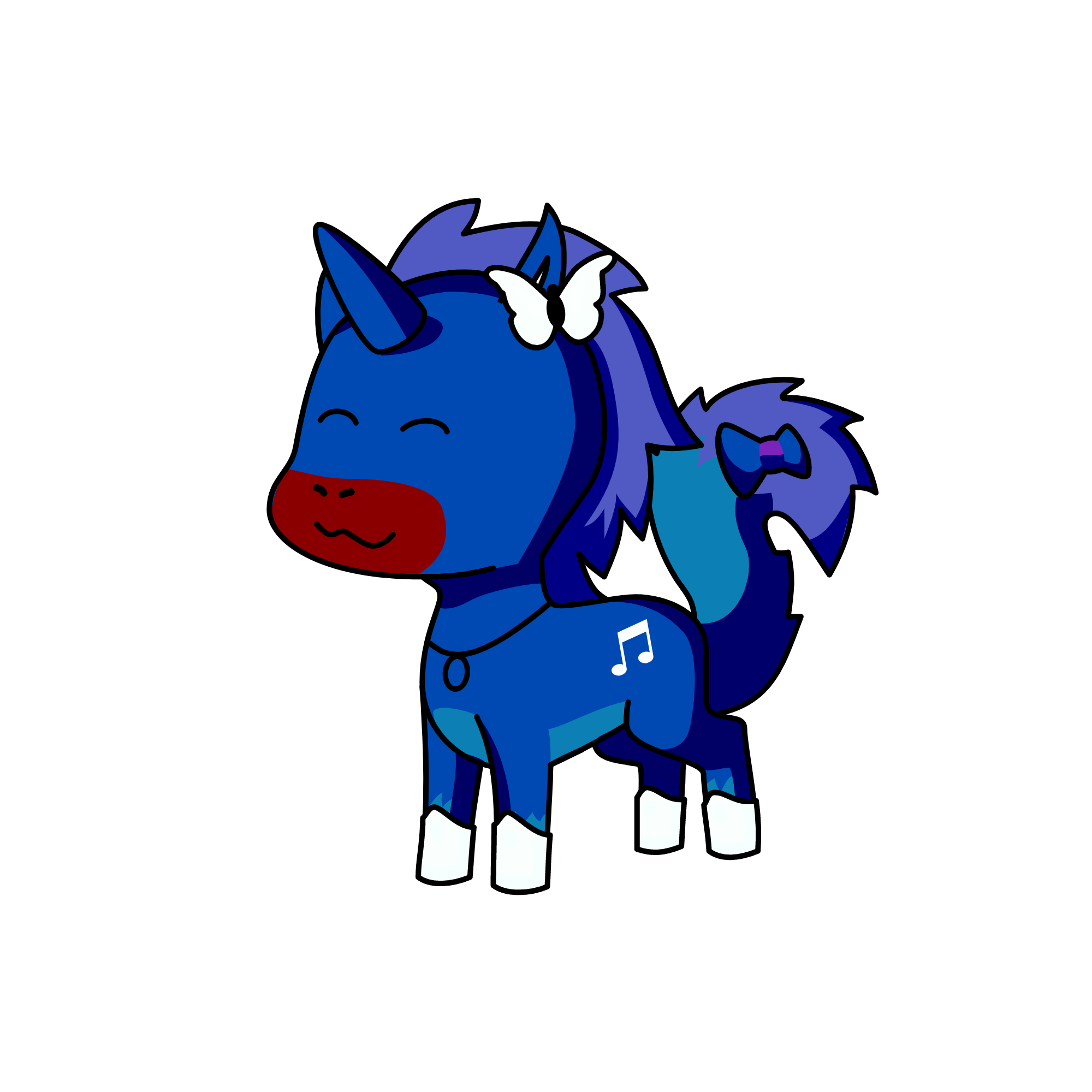 bon bon, the unicorn
