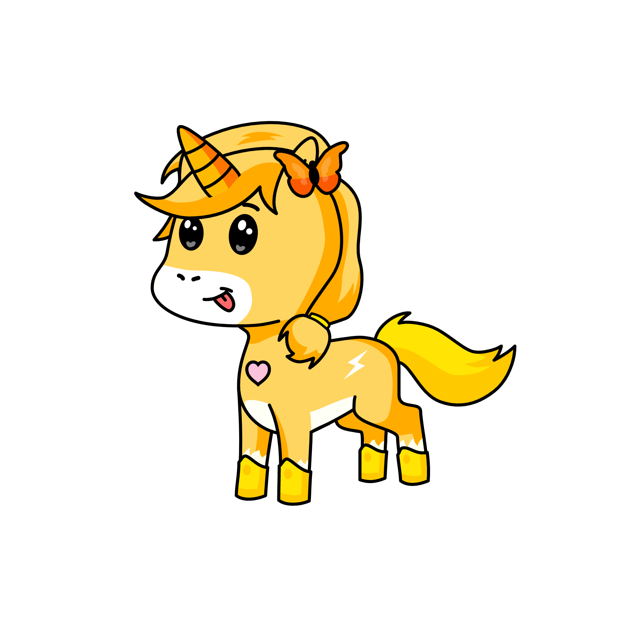 bella, the unicorn