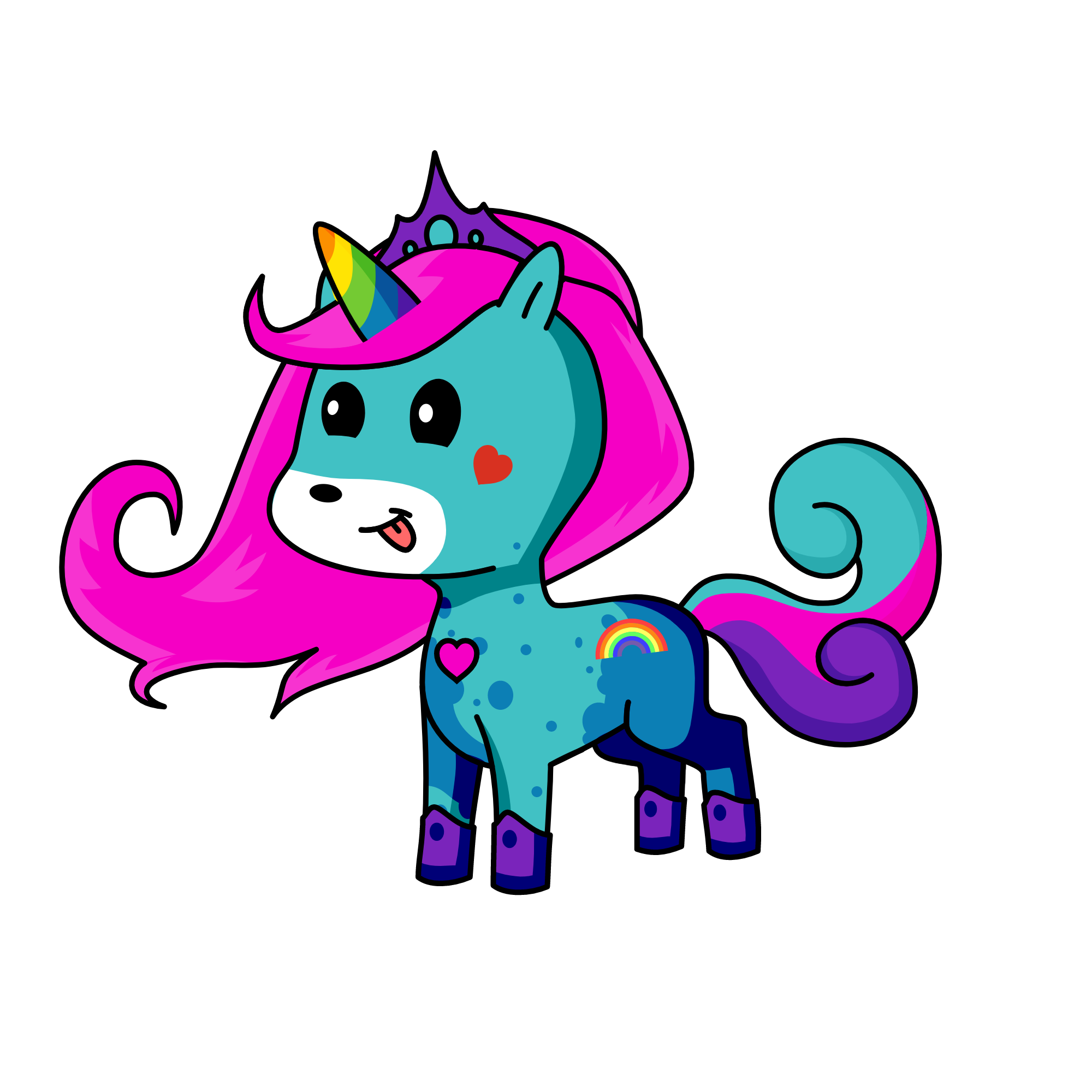 Ela, the unicorn