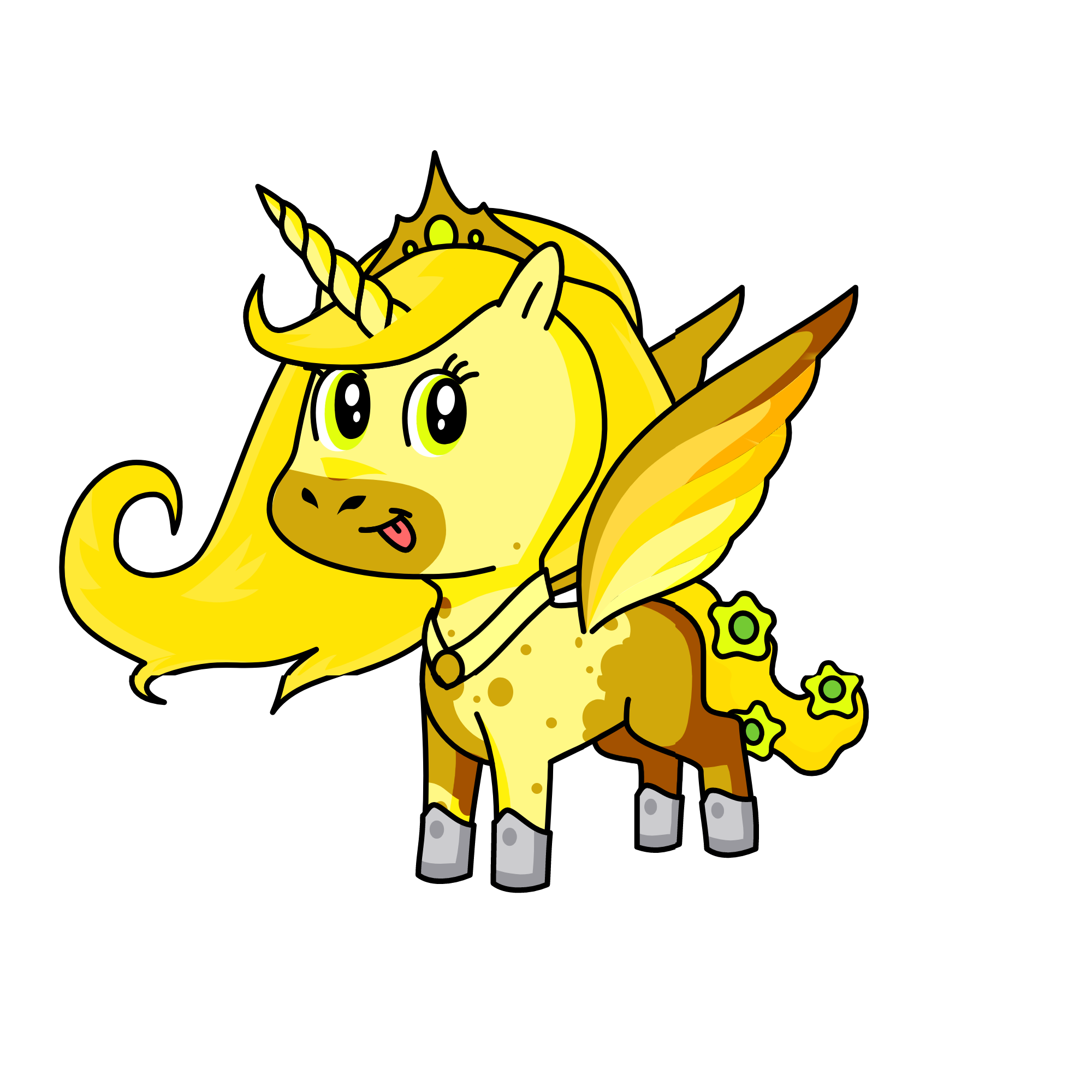 Solar, Queen Of Day, the unicorn