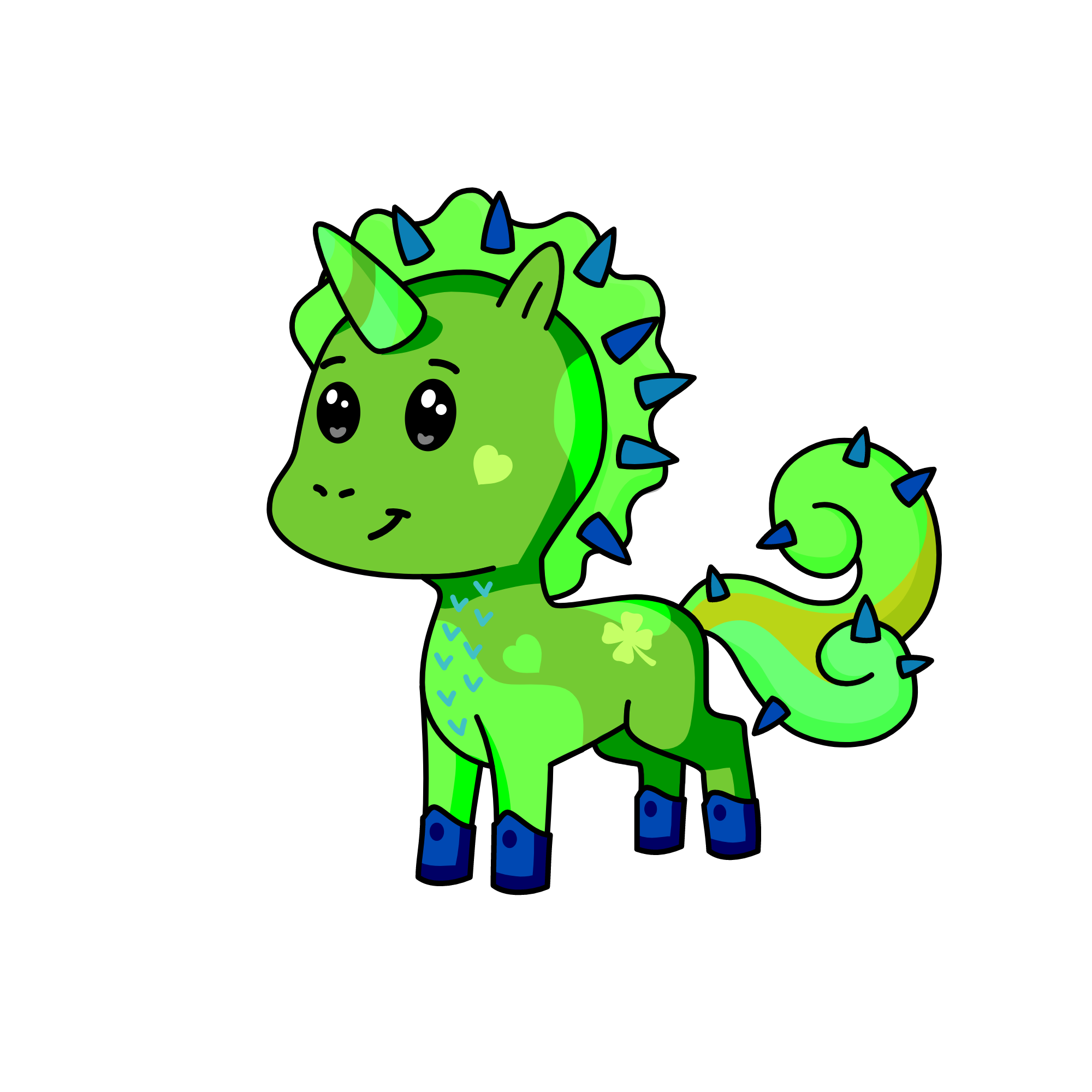 Forestlight, the unicorn