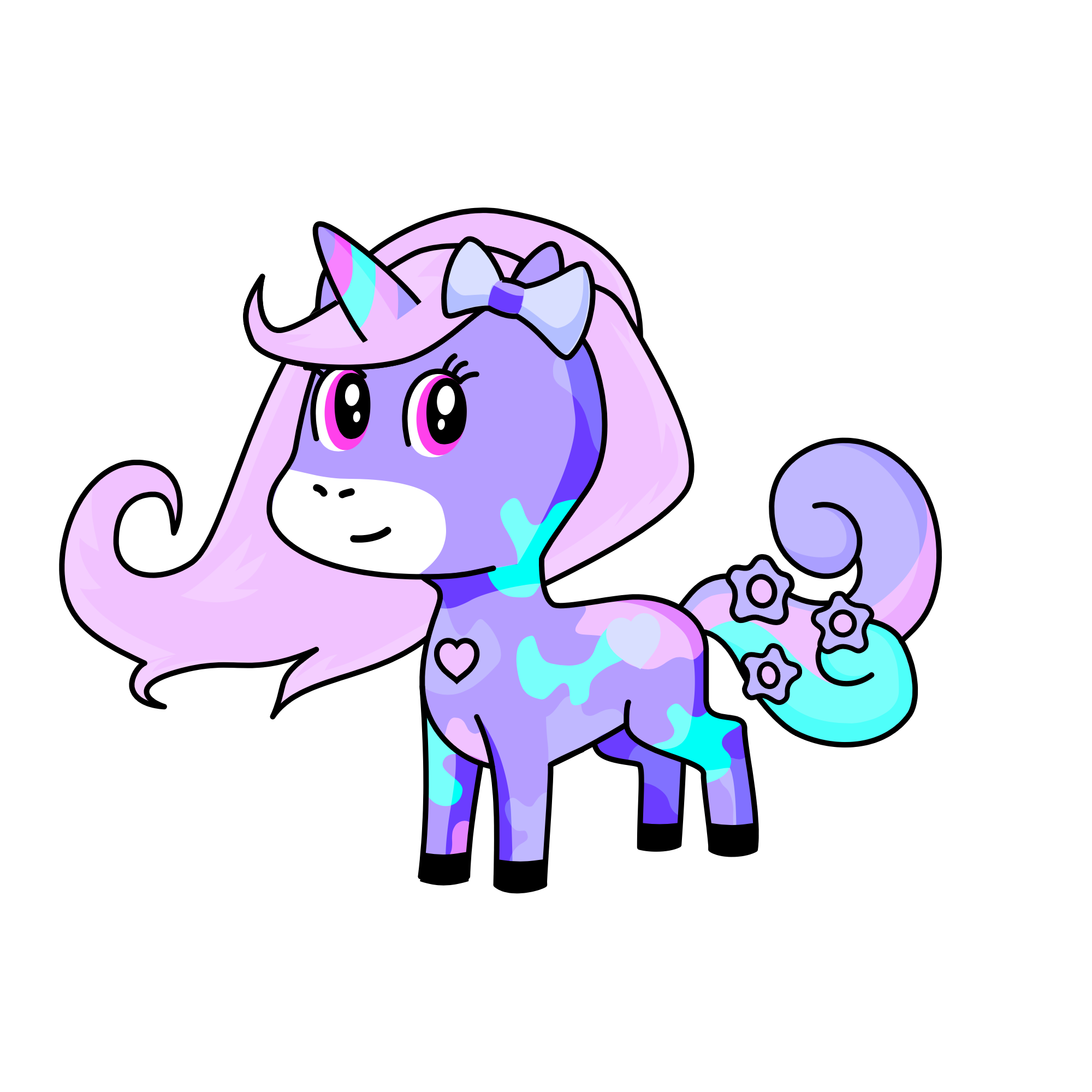 ❄️ Snow ❄️, the unicorn
