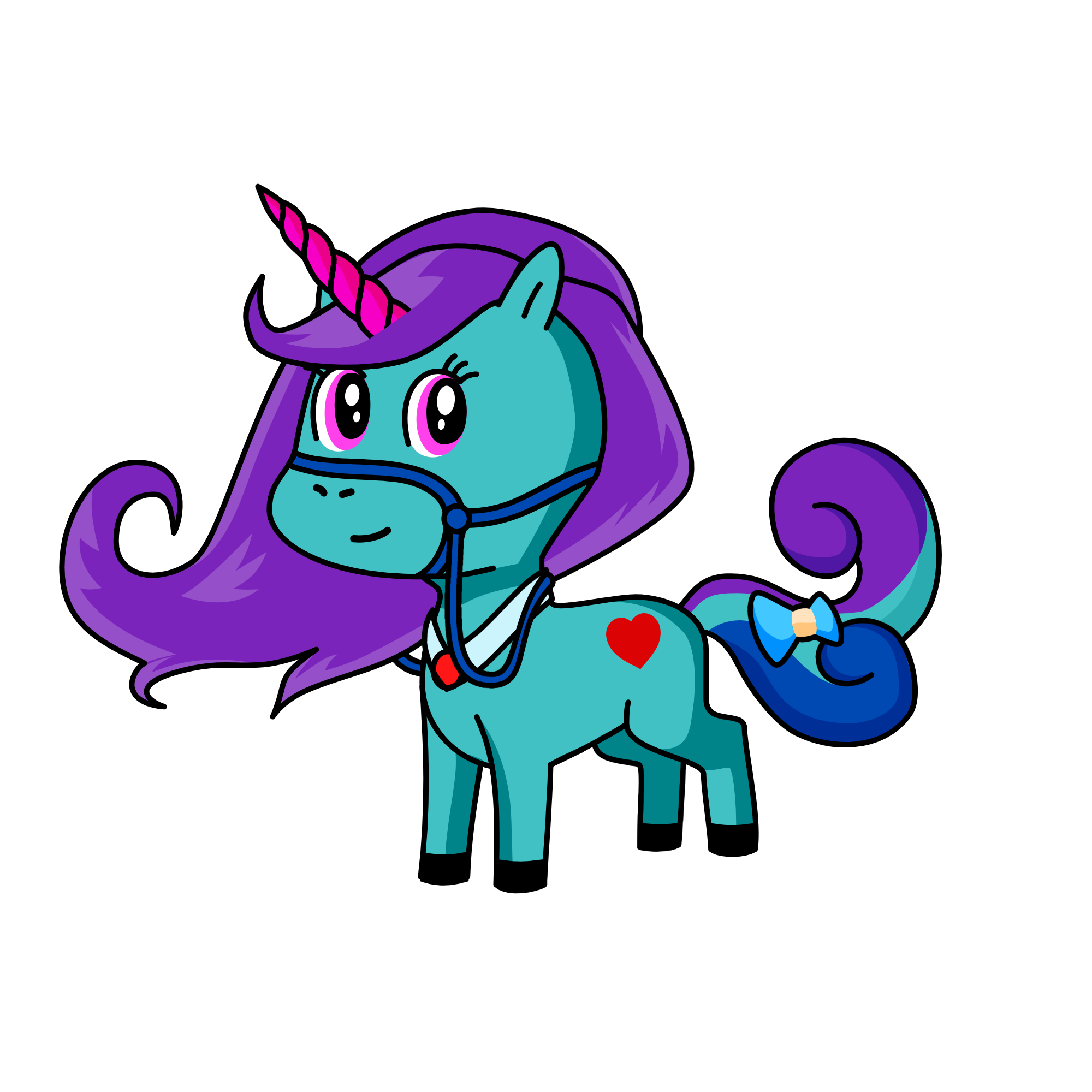 hi, the unicorn
