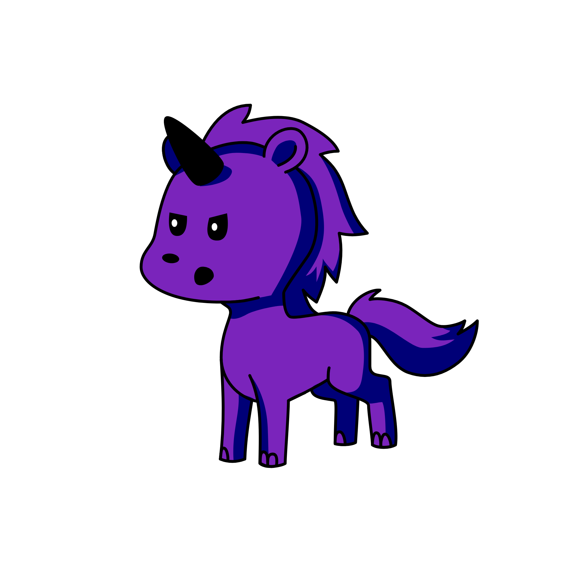 Μωβ Φρέντυ, the unicorn