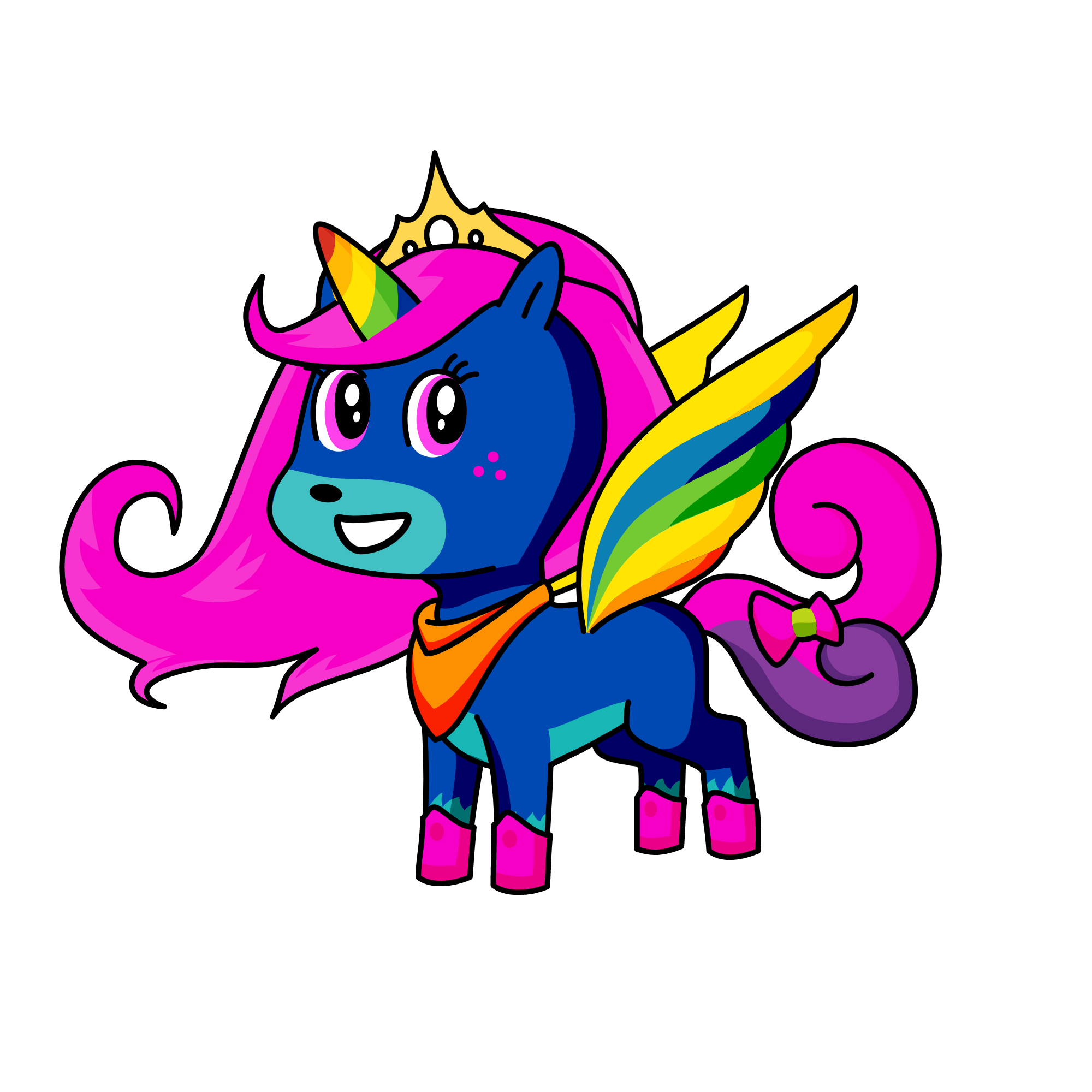 Mimi, the unicorn