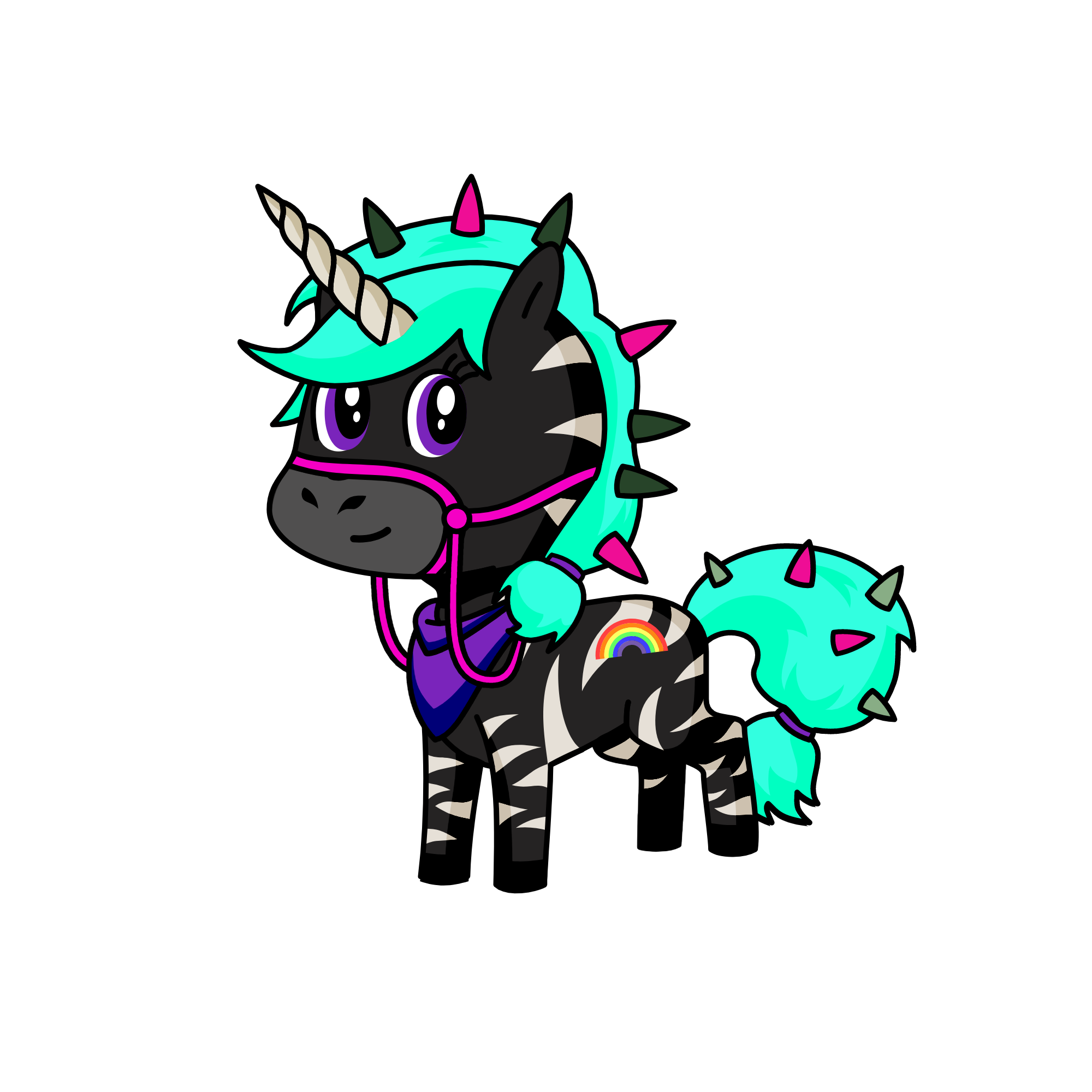 Aqua, the unicorn