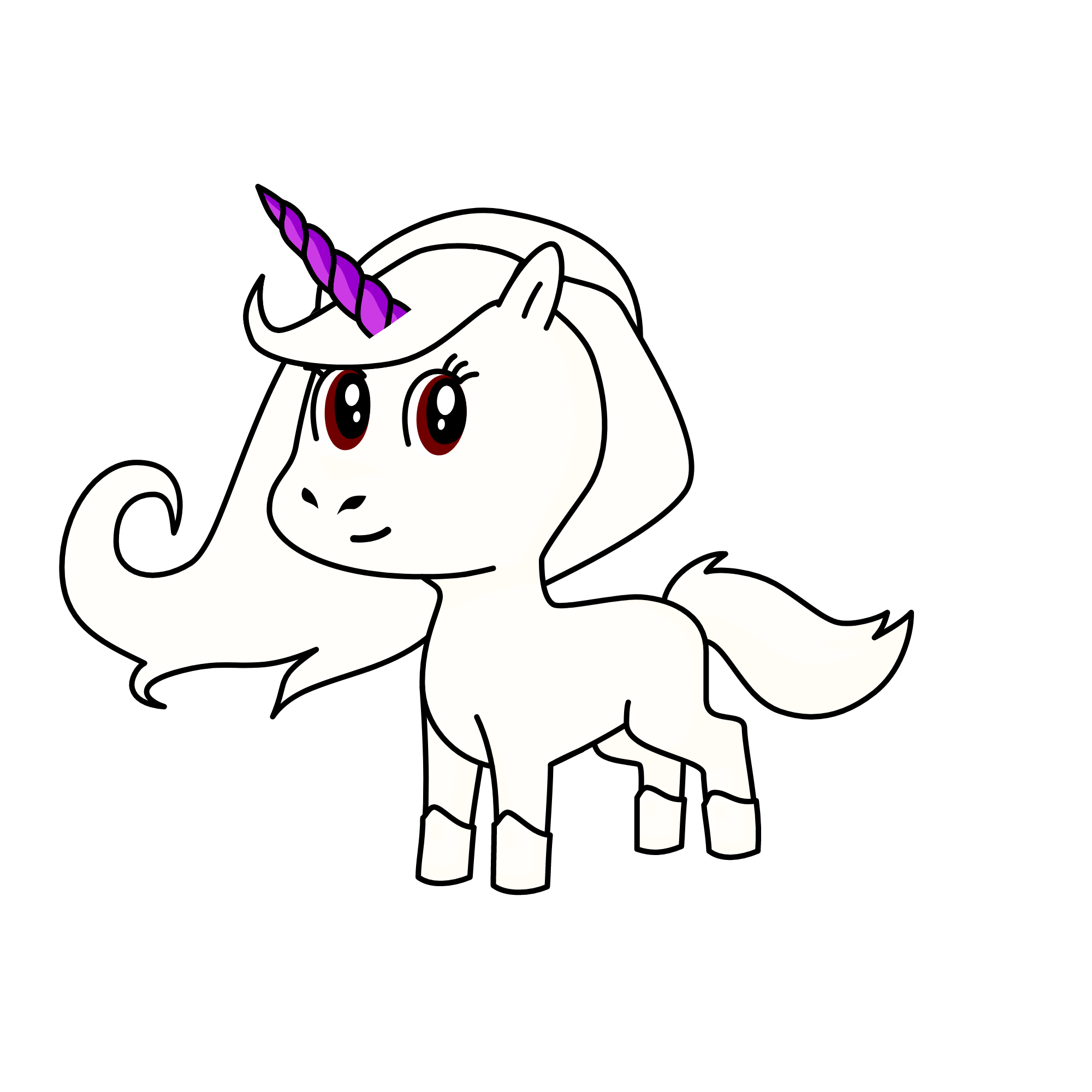 Αποστολία το άλογο, the unicorn
