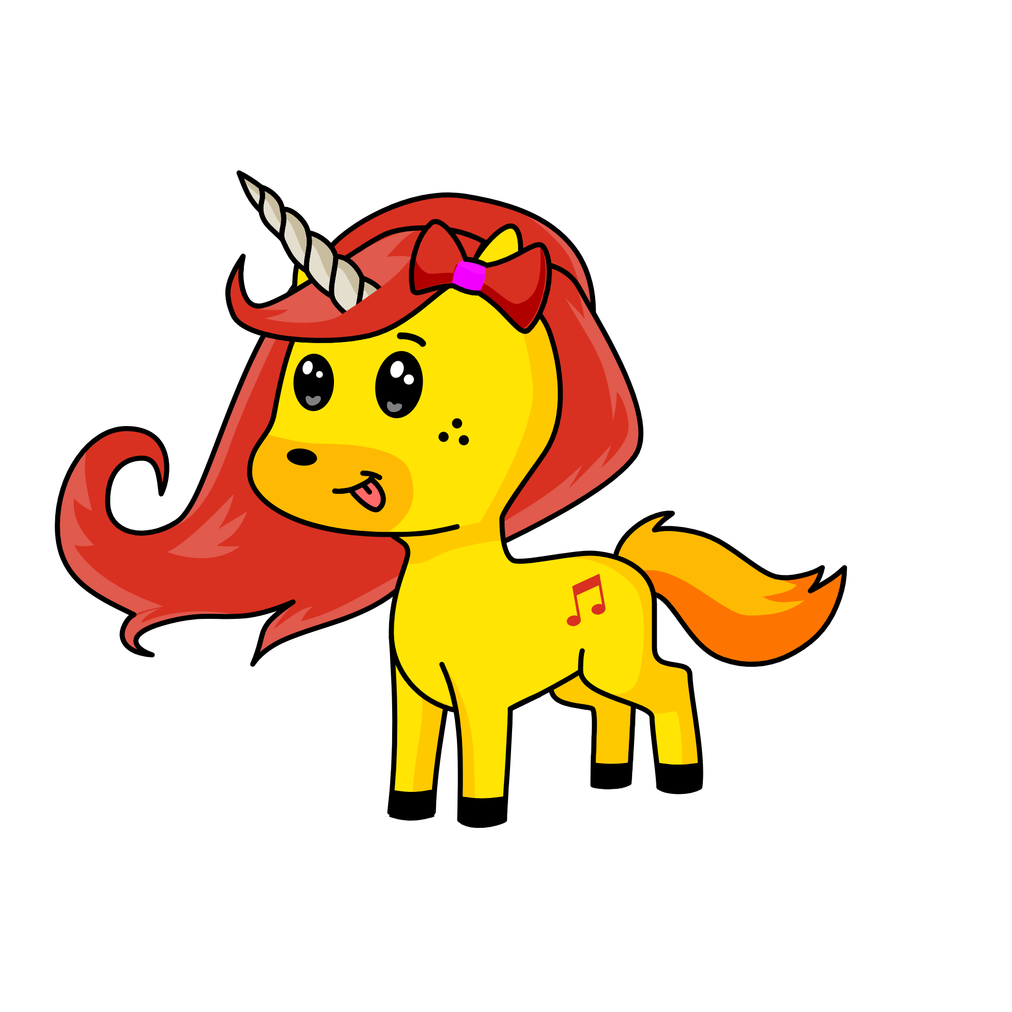 Asagi, the unicorn