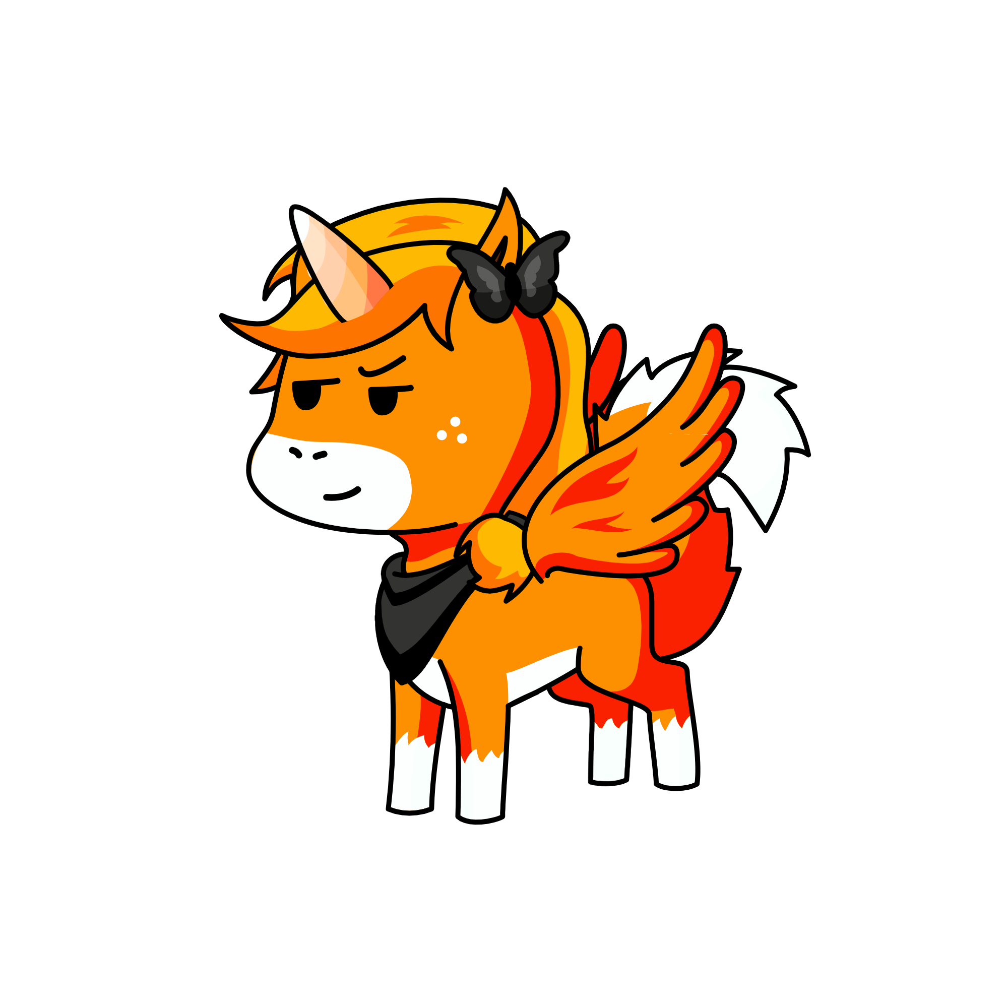 Fox, the unicorn