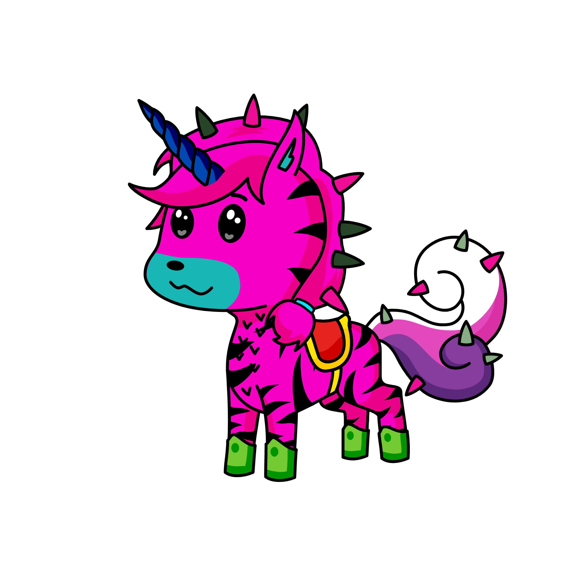 momo, the unicorn