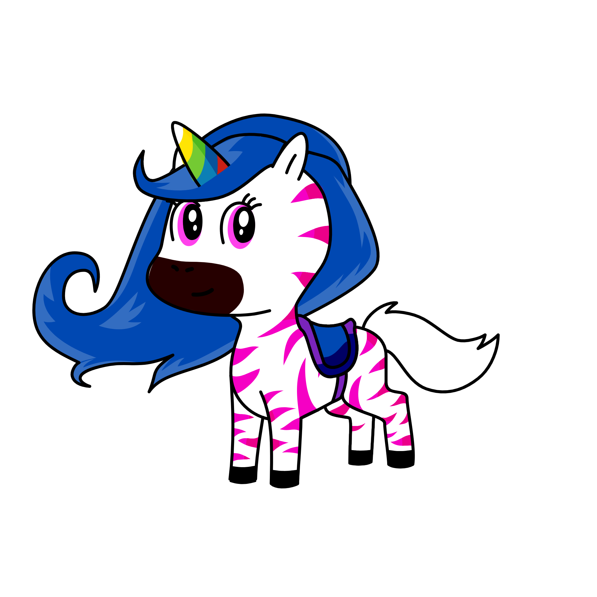winter, the unicorn