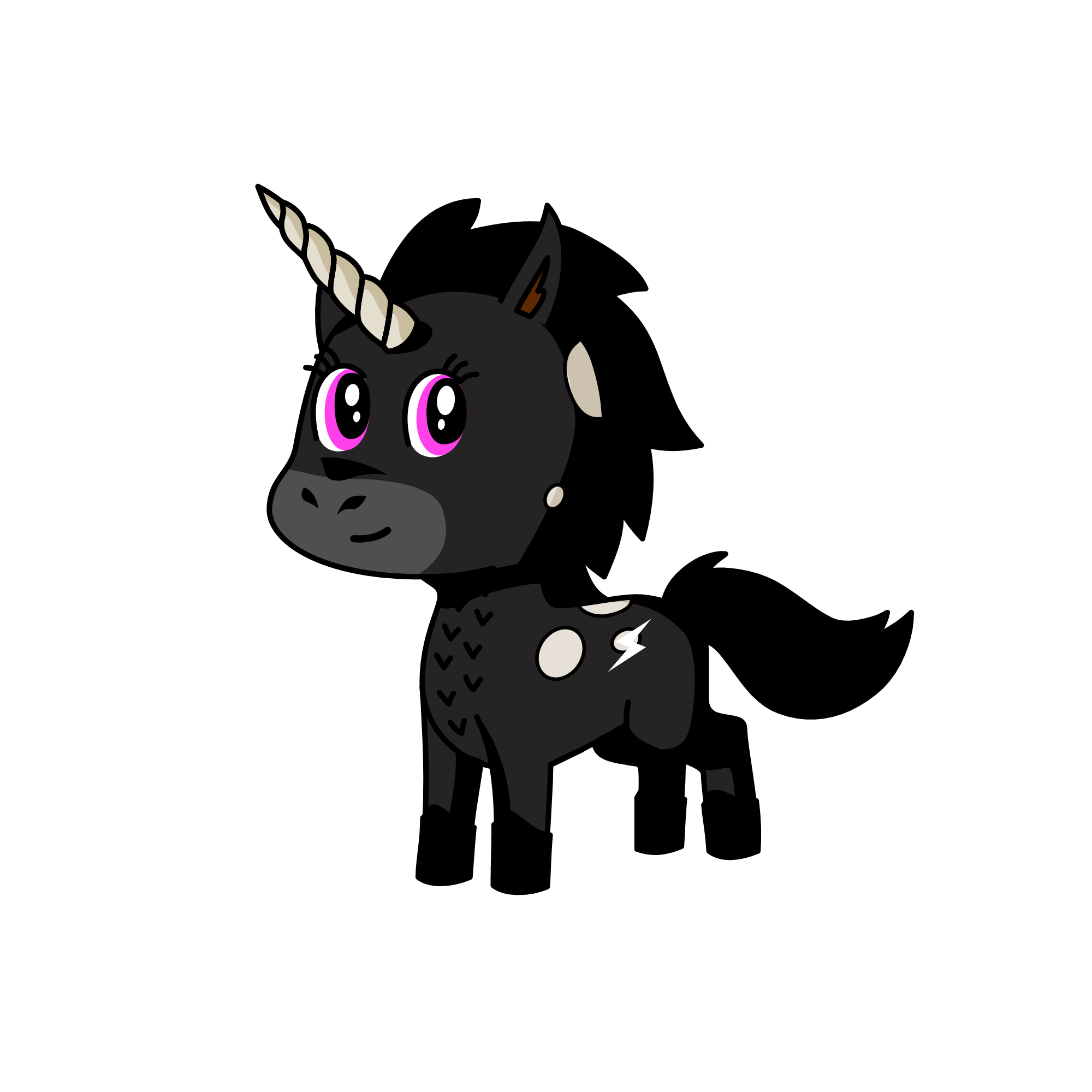 midnitte, the unicorn